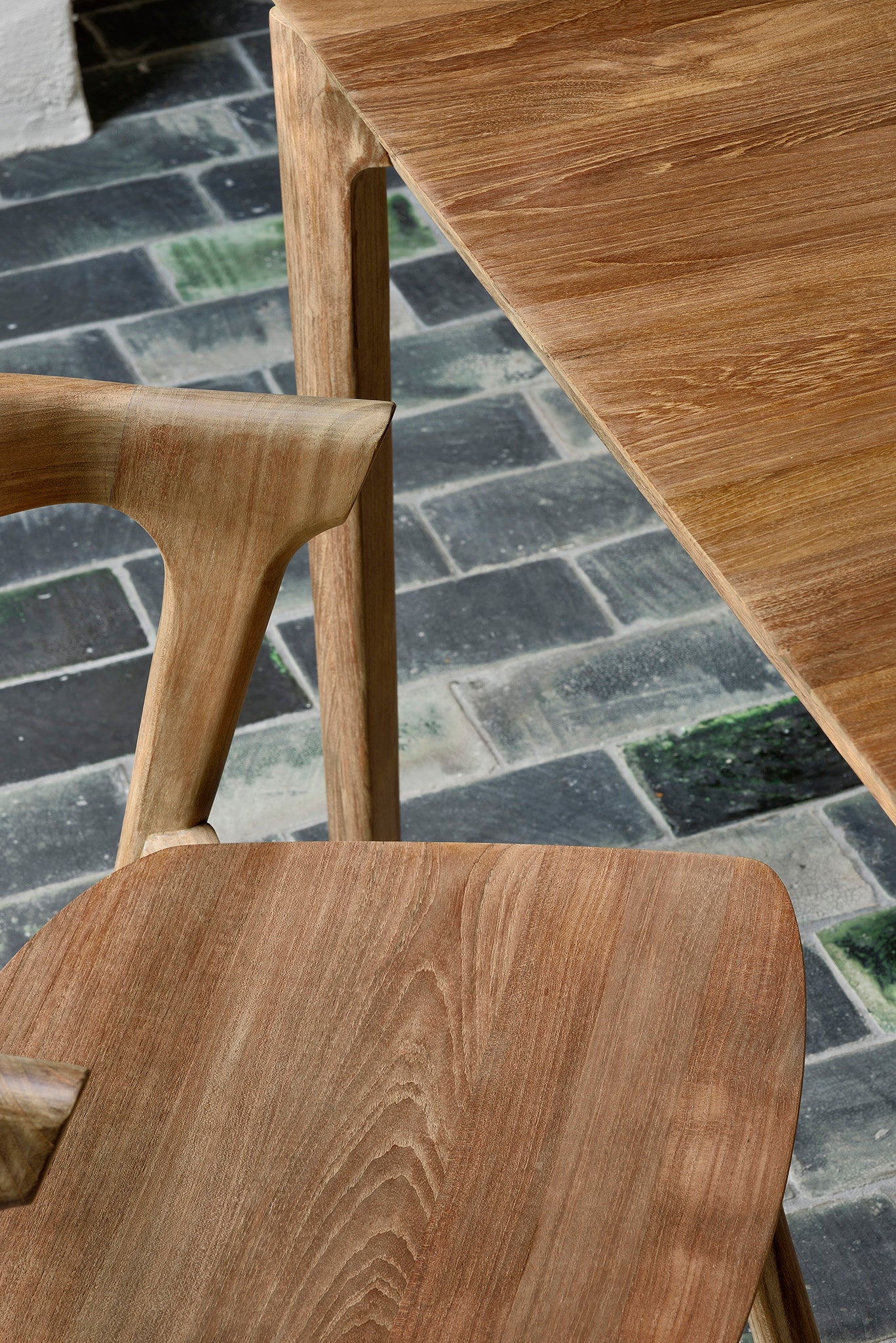 比利時原裝進口實木傢俬 - 餐桌系列 - Bok系列柚木餐桌