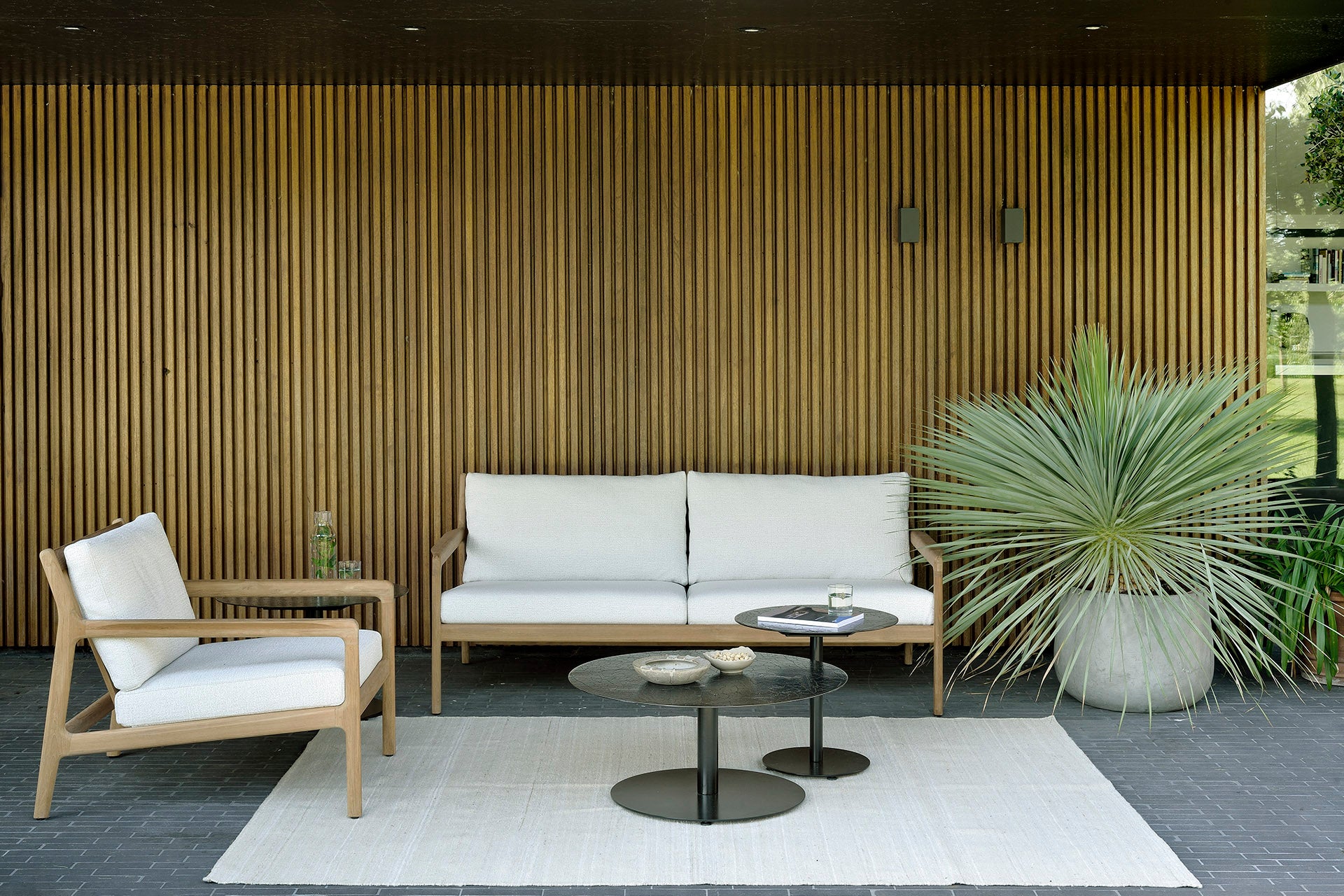 比利時原裝進口實木傢俬 - 戶外系列 - Jack系列柚木休閒椅