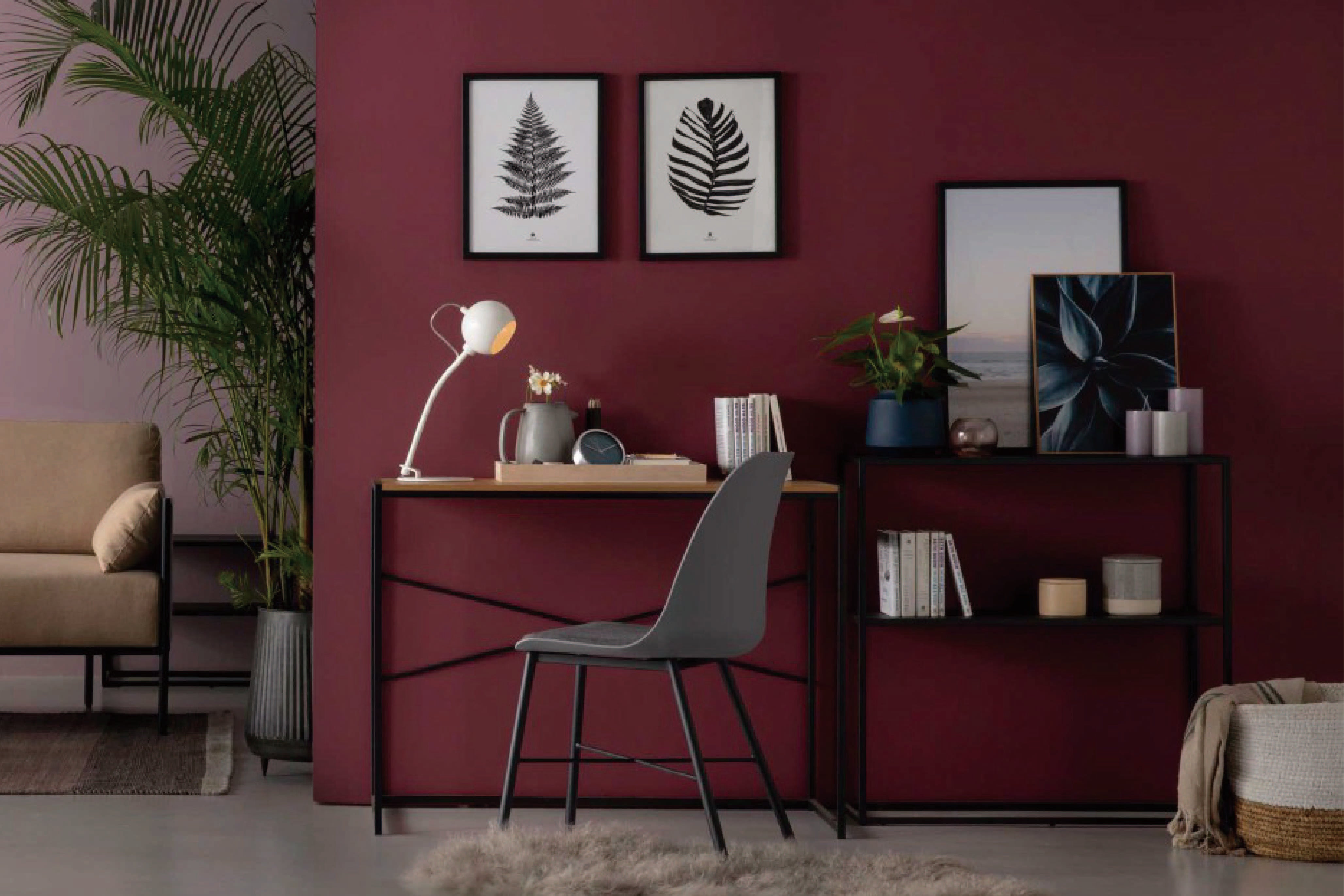 馬來西亞原裝進口實木傢俬 - LU系列 - BRADFORD書桌