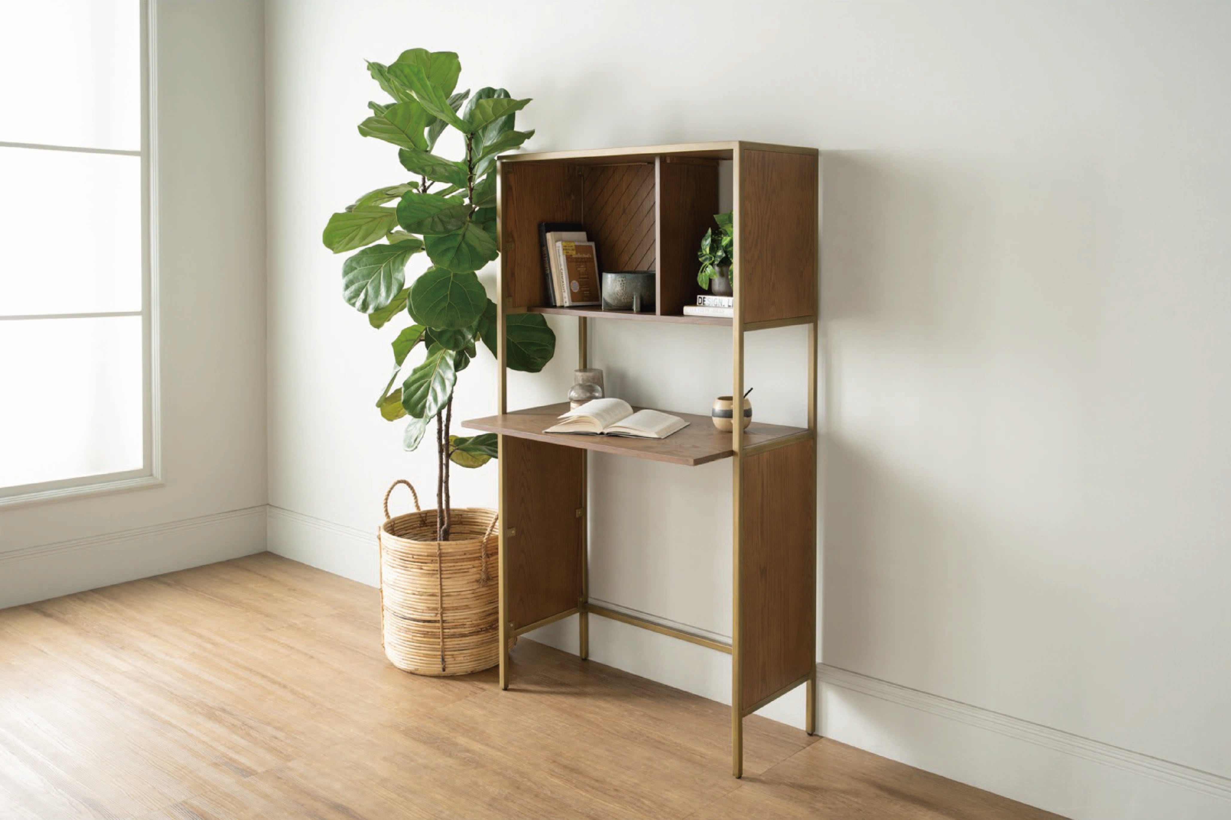 馬來西亞原裝進口實木傢俬 - F系列 - Milton米爾頓辦公桌/書桌