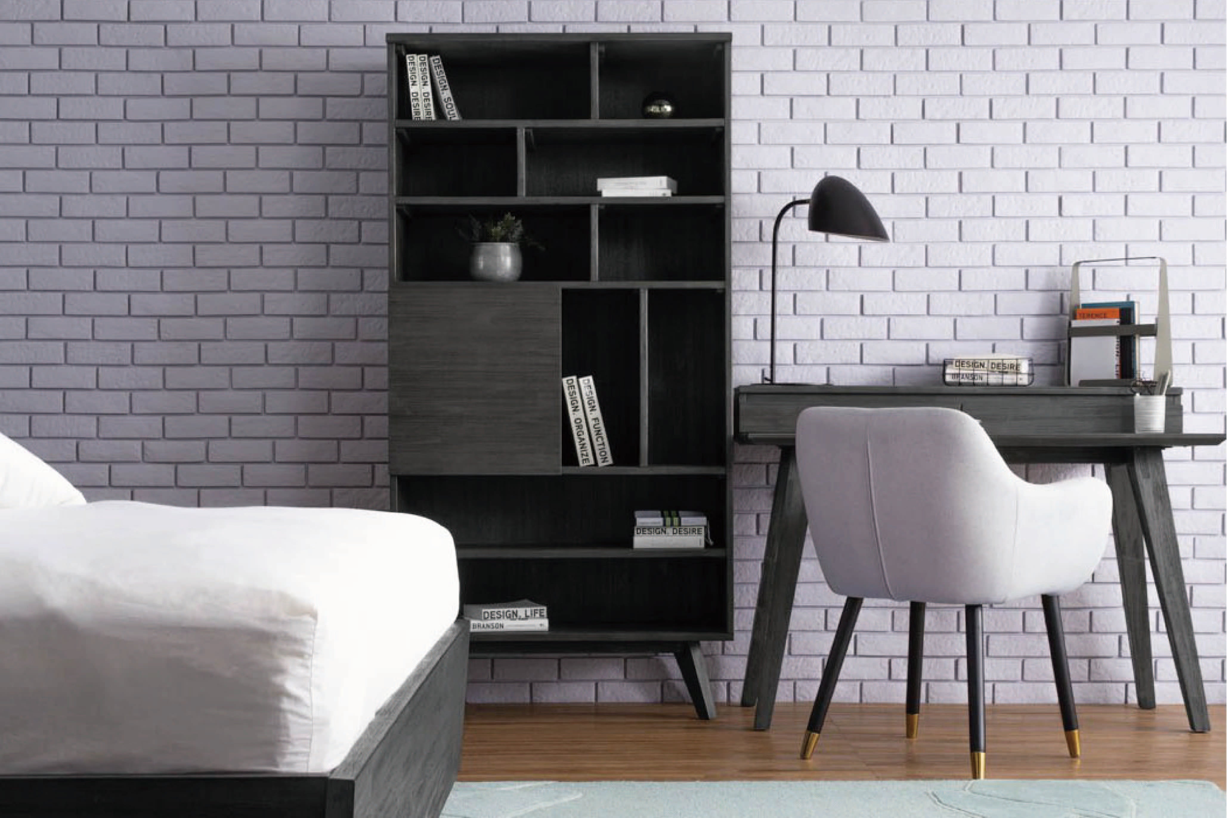 馬來西亞原裝進口實木傢俬 - F系列 - Perth珀斯書桌