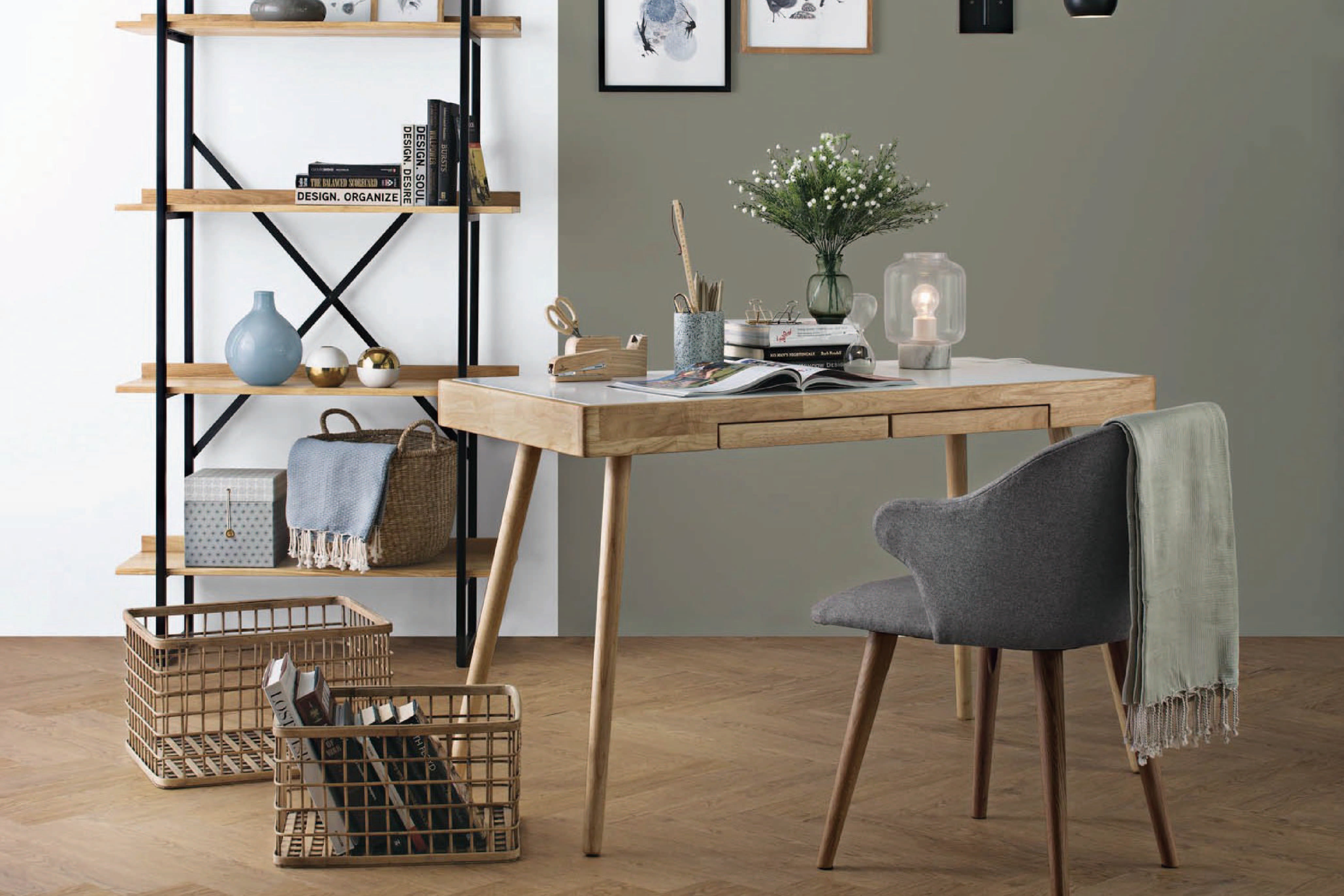 馬來西亞原裝進口實木傢俬 - LU系列 - RETH書桌