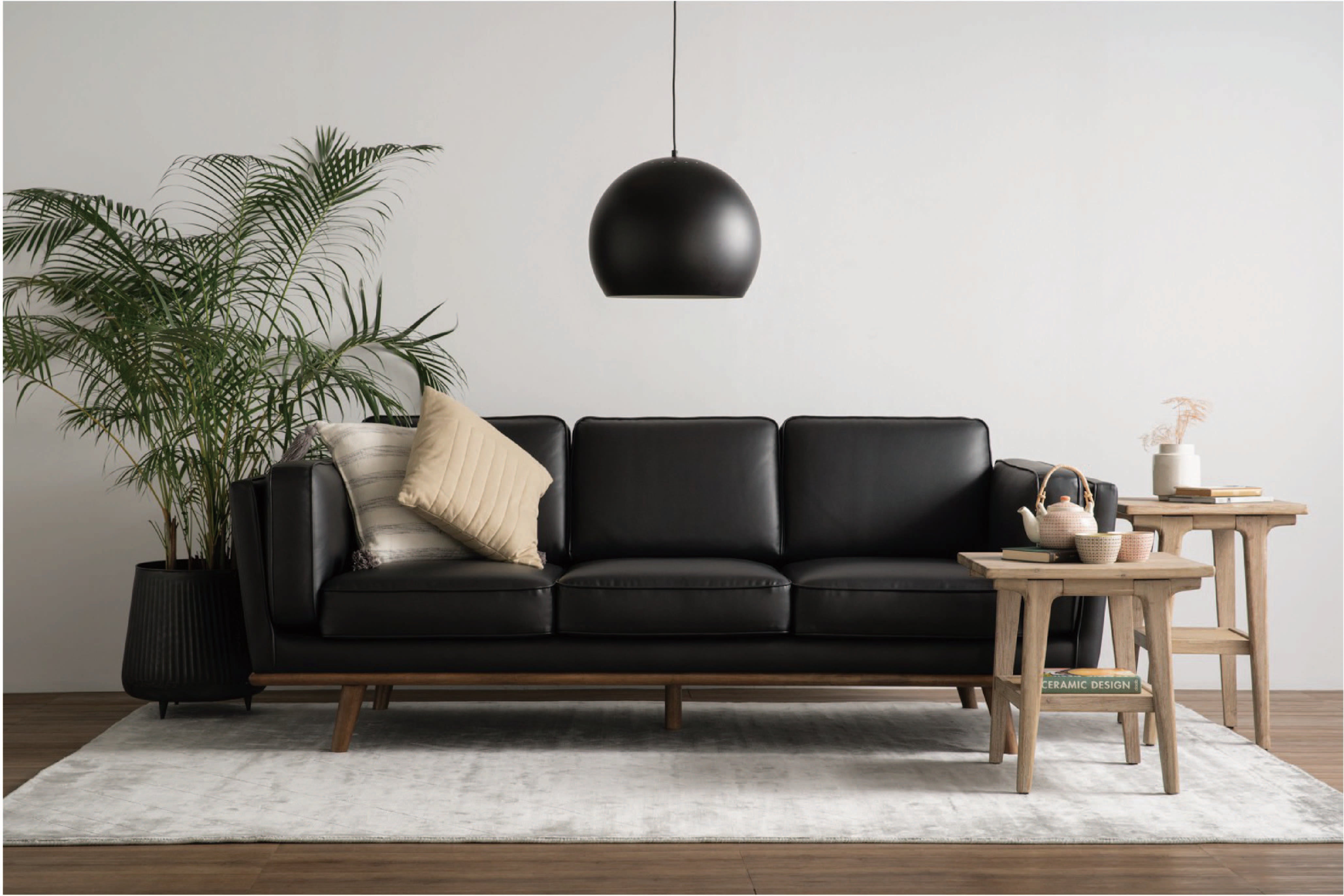 馬來西亞原裝進口實木傢俬 - F系列 - Barts巴特方形邊几