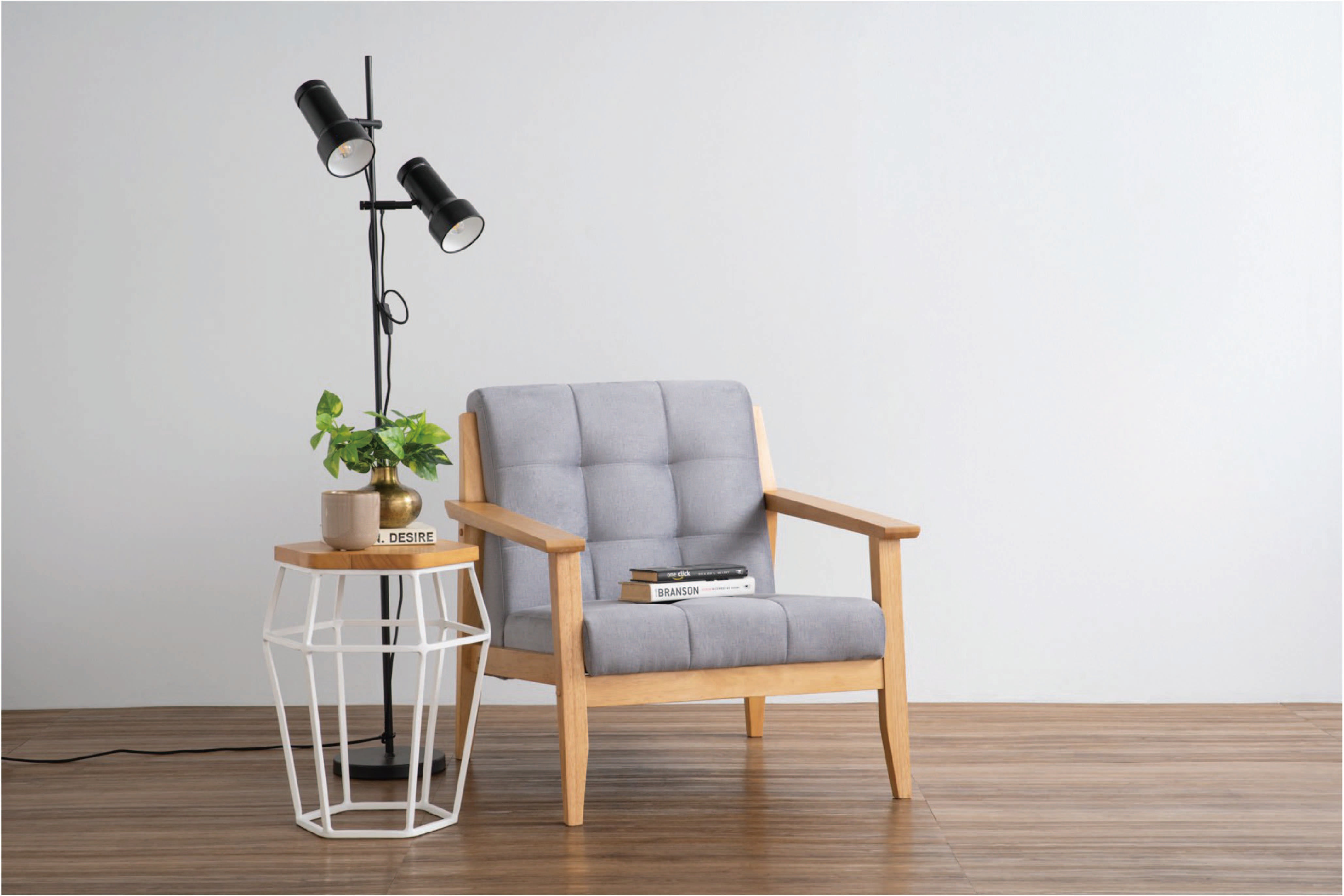 馬來西亞原裝進口實木傢俬 - NZ系列 - FORD邊几