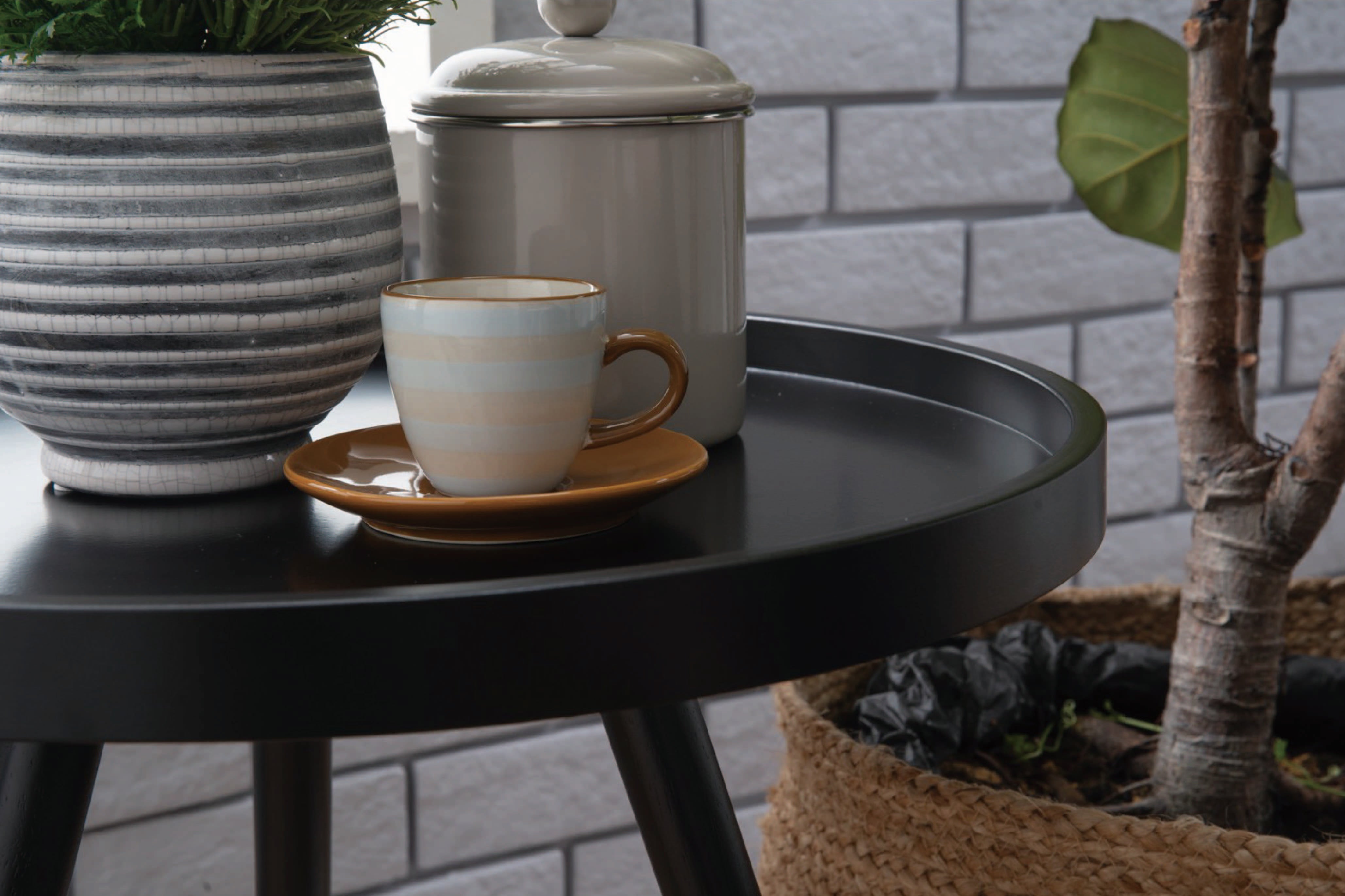 馬來西亞原裝進口實木傢俬 - LU系列 - INNIS圓形邊几