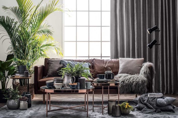 馬來西亞原裝進口實木傢俬 - NC系列 - XANDER圓形鏡面茶几