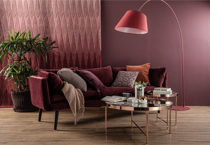 馬來西亞原裝進口實木傢俬 - NC系列 - XANDER圓形鏡面茶几