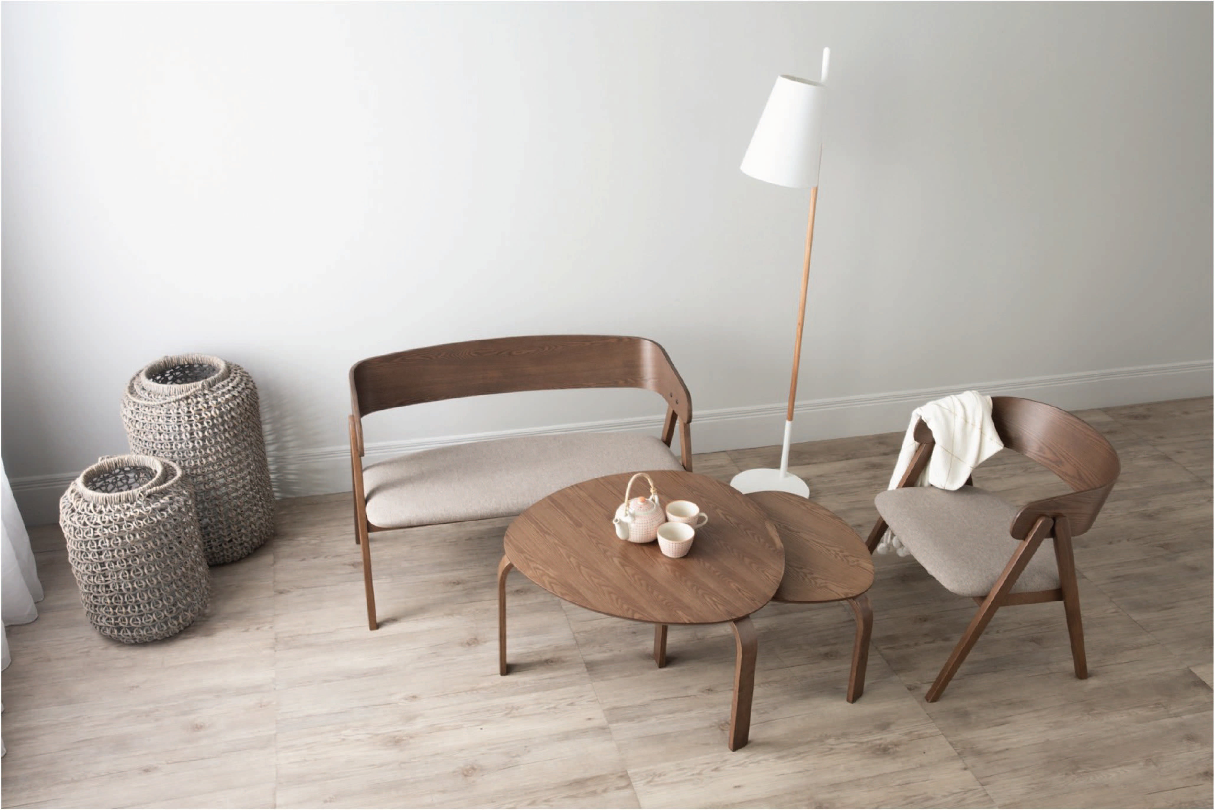 馬來西亞原裝進口實木傢俬 - NZ系列 - SANDRA茶几組合