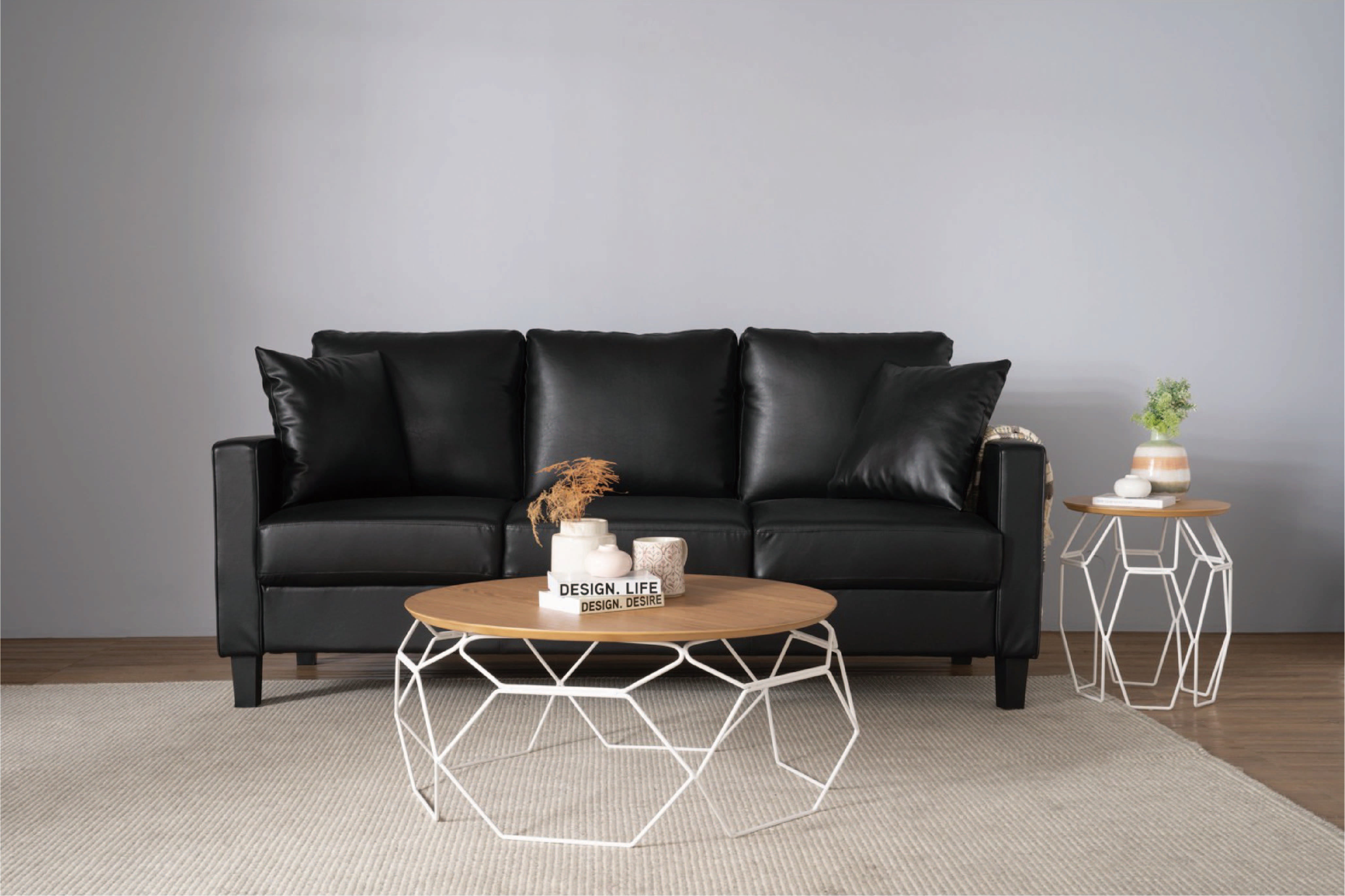 馬來西亞原裝進口實木傢俬 - NZ系列 - NANO圓形茶几