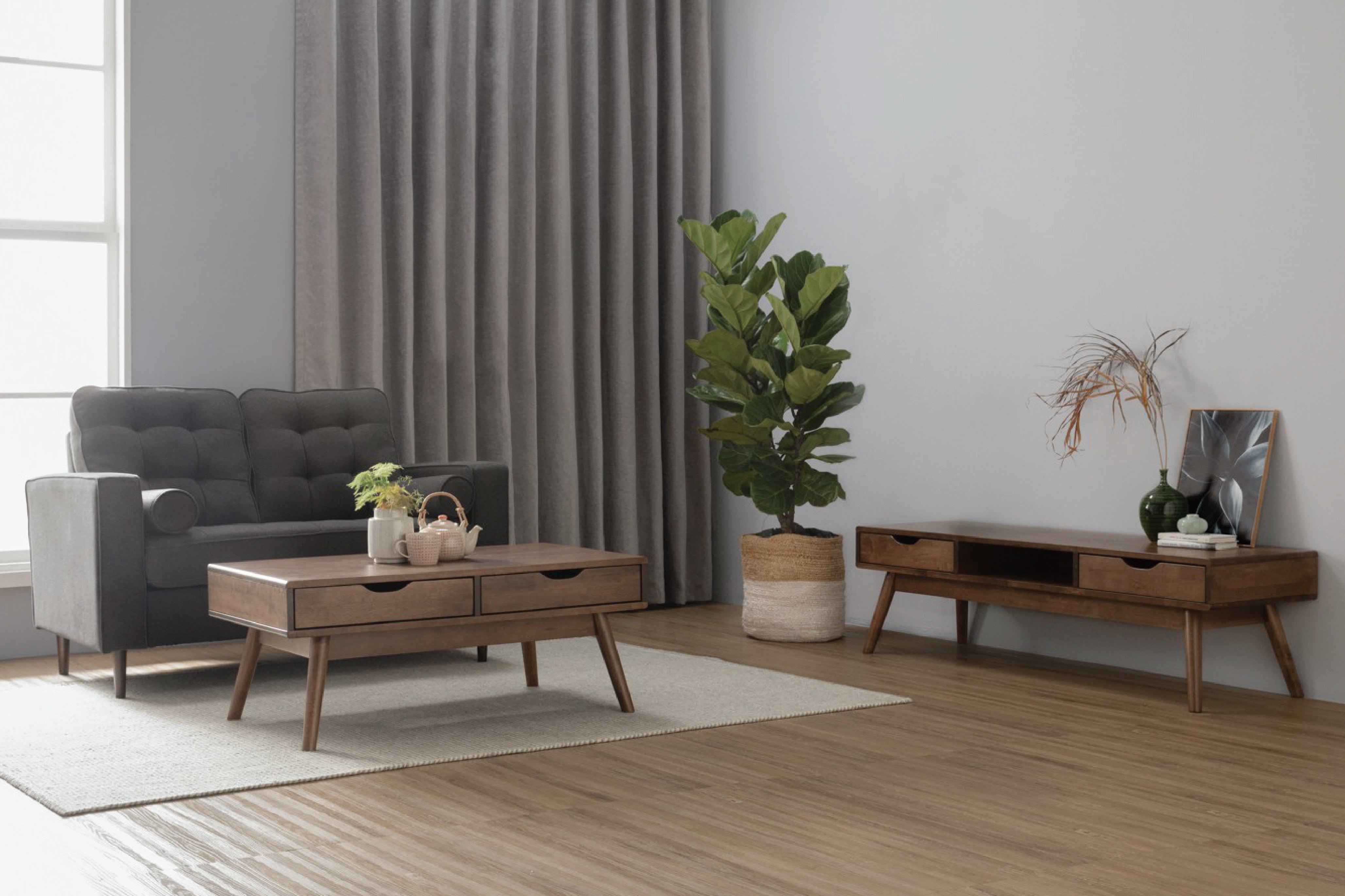 馬來西亞原裝進口實木傢俬 - NZ系列 - LAMAR茶几