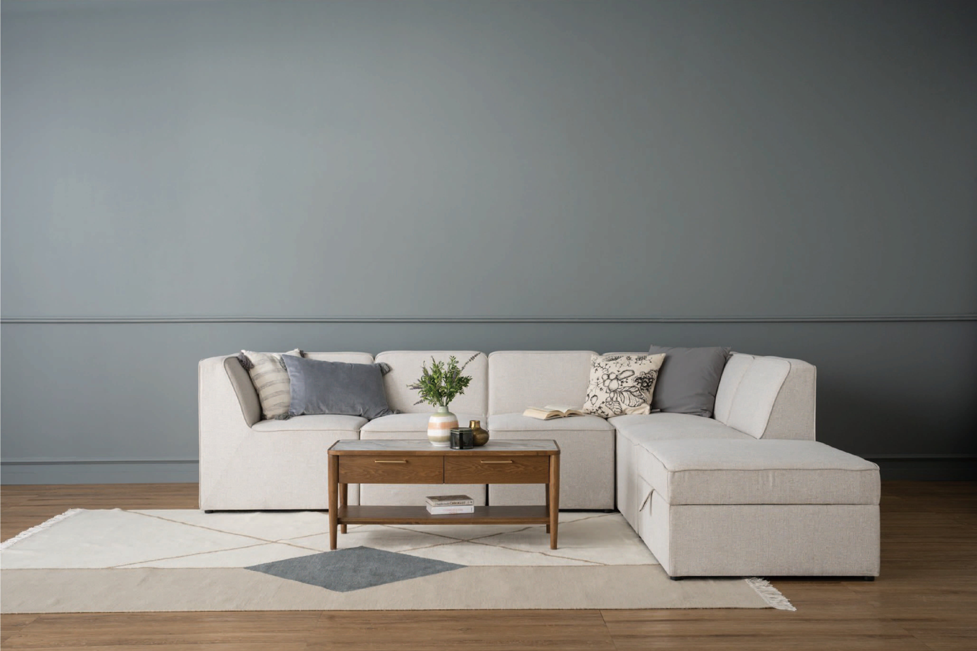 馬來西亞原裝進口實木傢俬 - NZ系列 - BREDA茶几