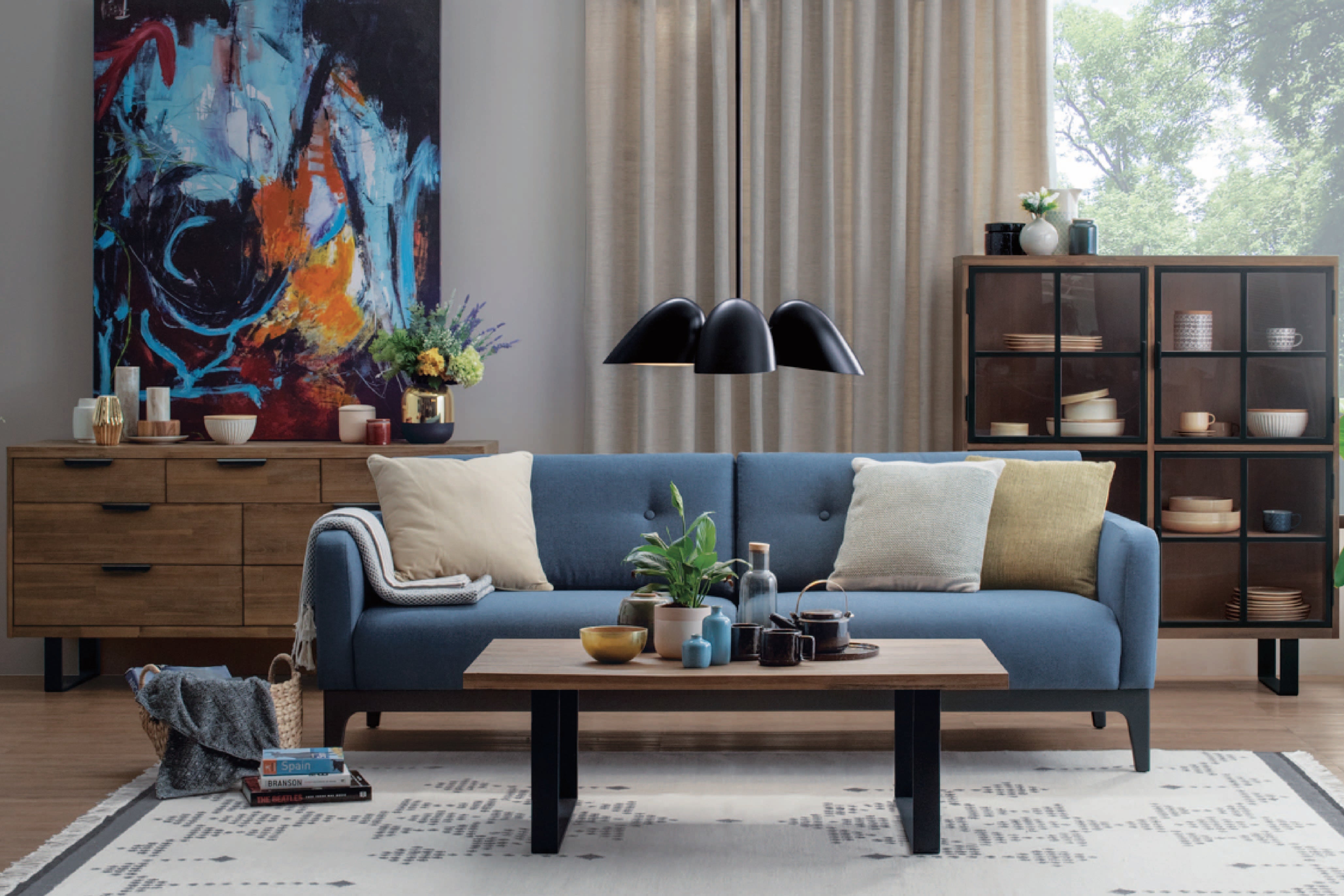 馬來西亞原裝進口實木傢俬 - F系列 - Brighton布萊頓茶几