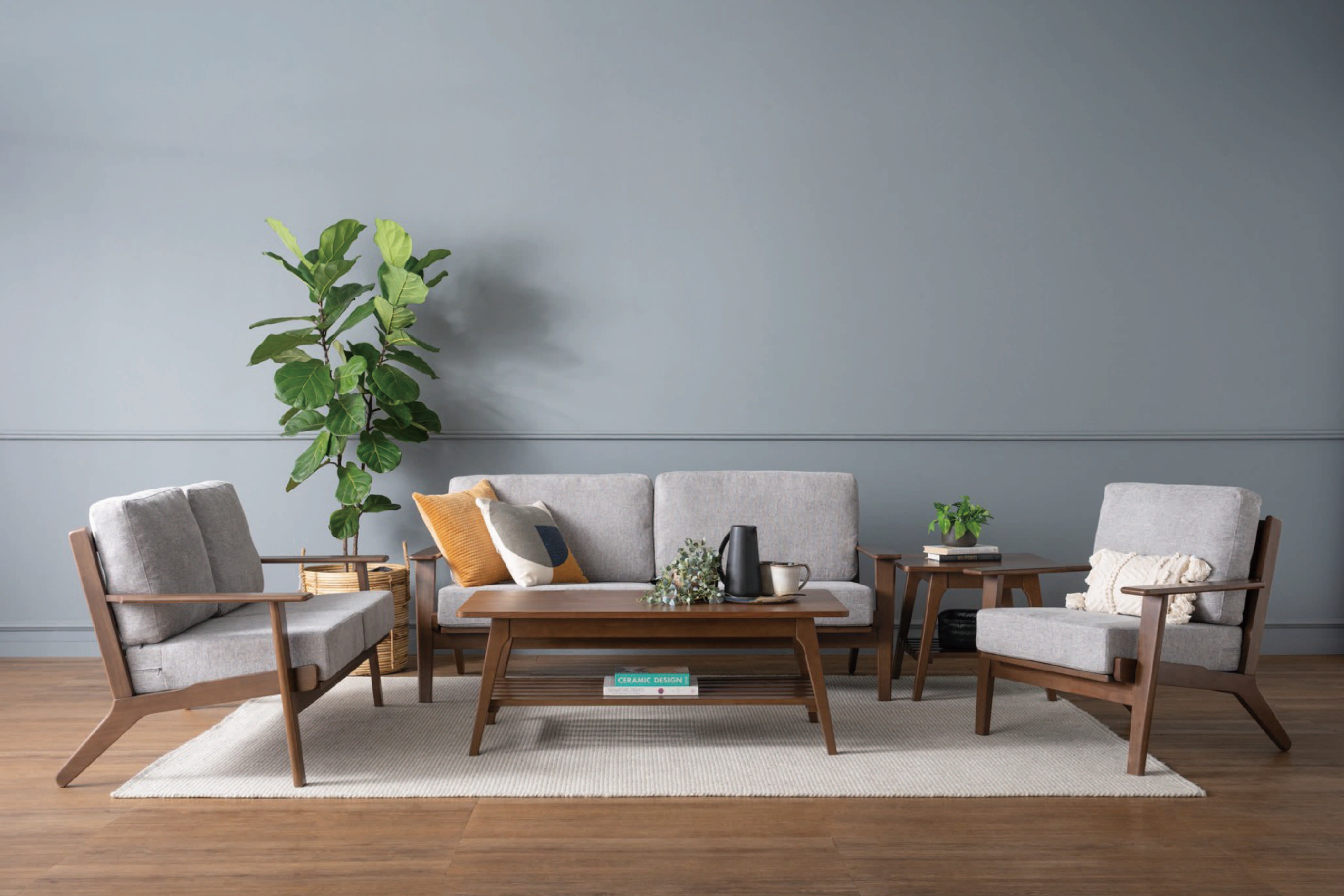 馬來西亞原裝進口實木傢俬 - LU系列 - HARPER茶几