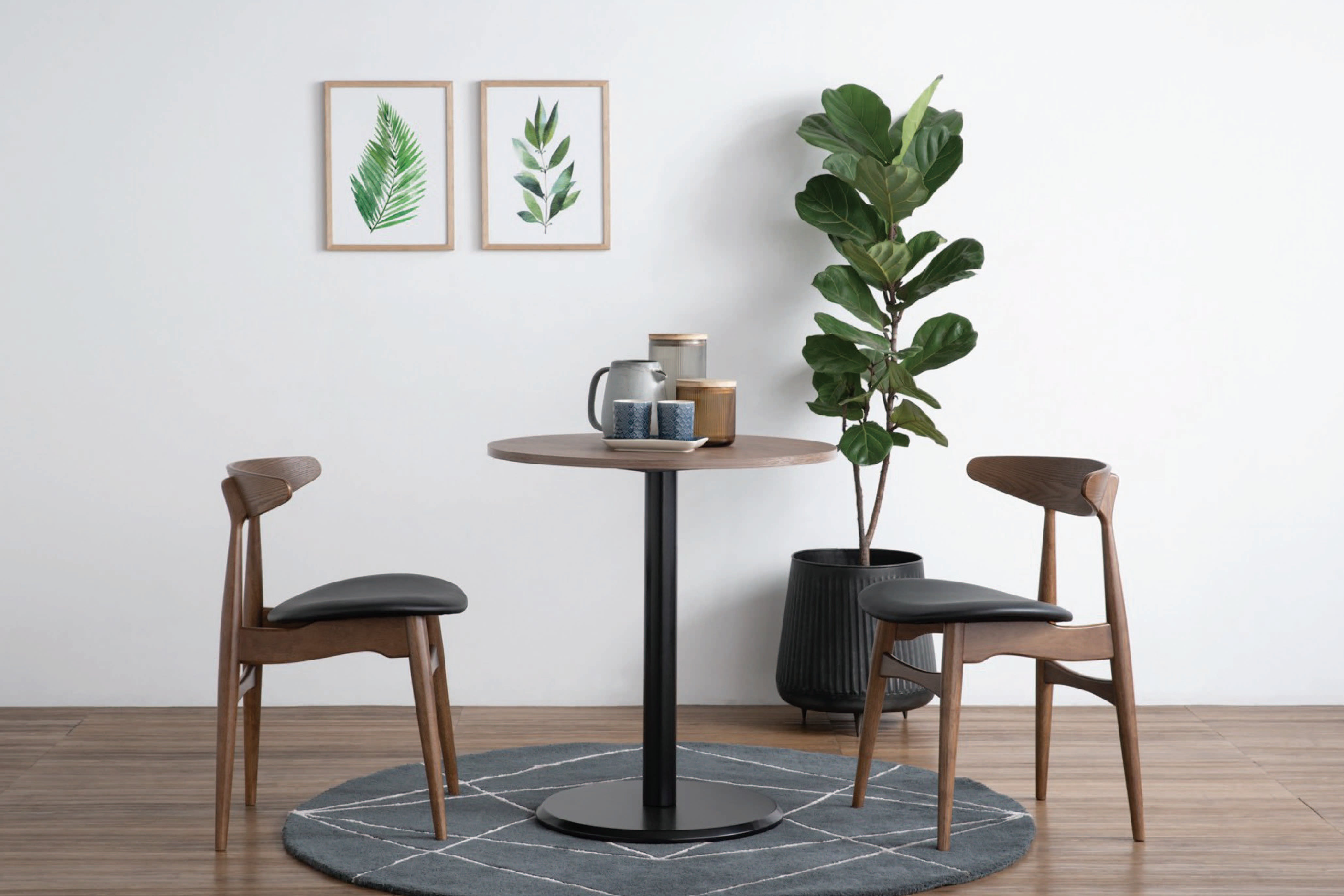 馬來西亞原裝進口實木傢俬 - NZ系列 - RUNDA圓形餐桌