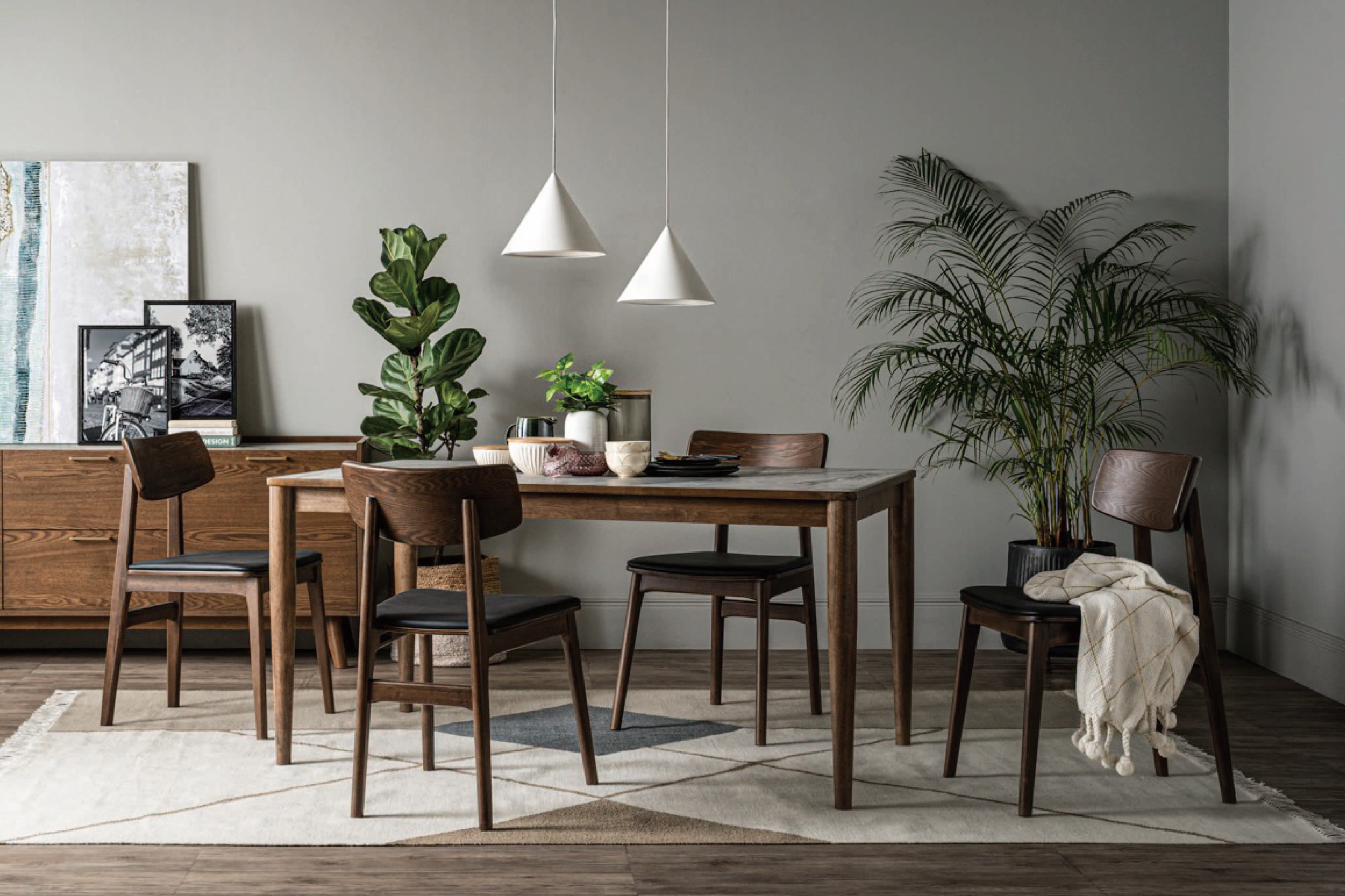 馬來西亞原裝進口實木傢俬 - NZ系列 - BREDA餐桌