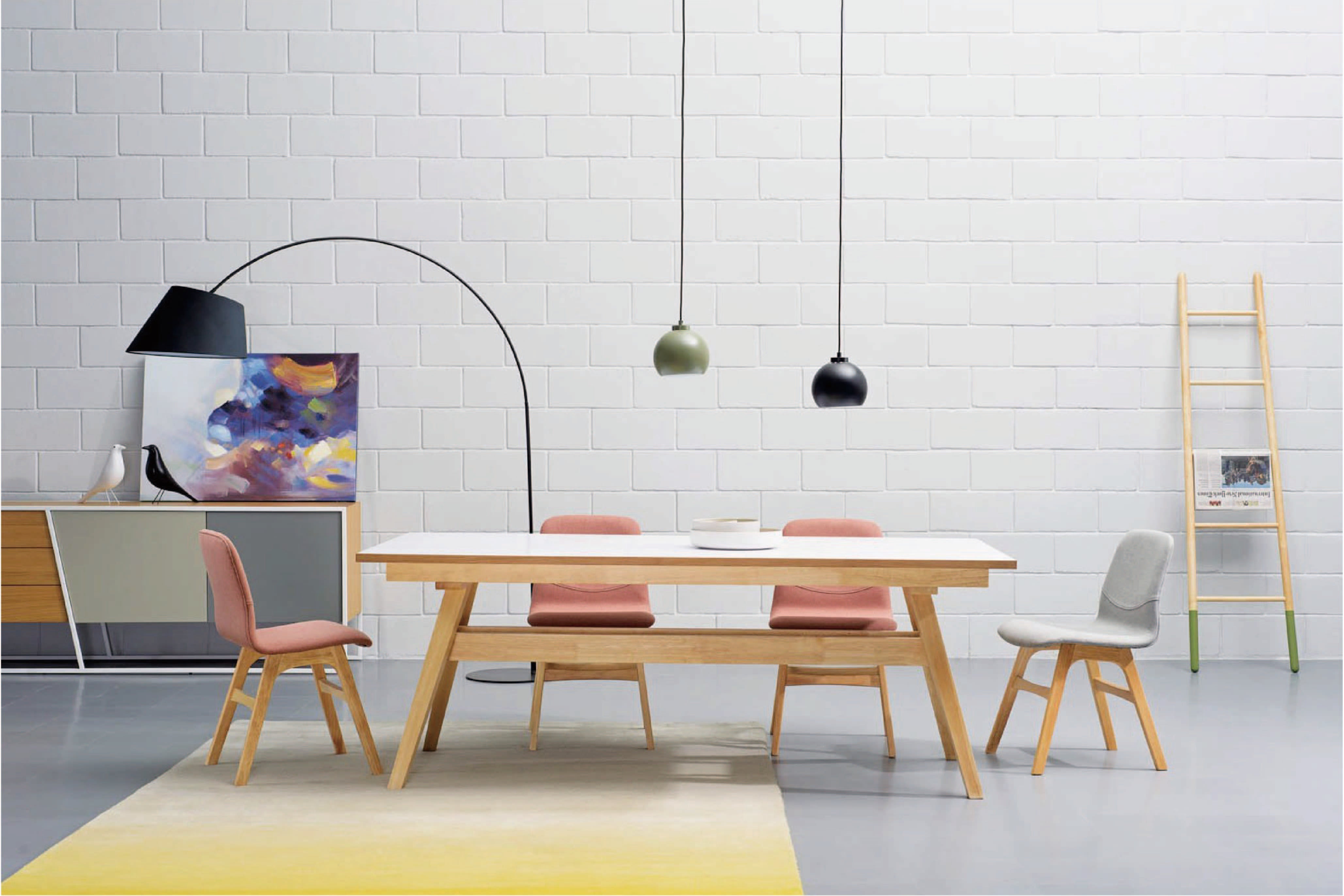 馬來西亞原裝進口實木傢俬 - NZ系列 - VALKO餐桌