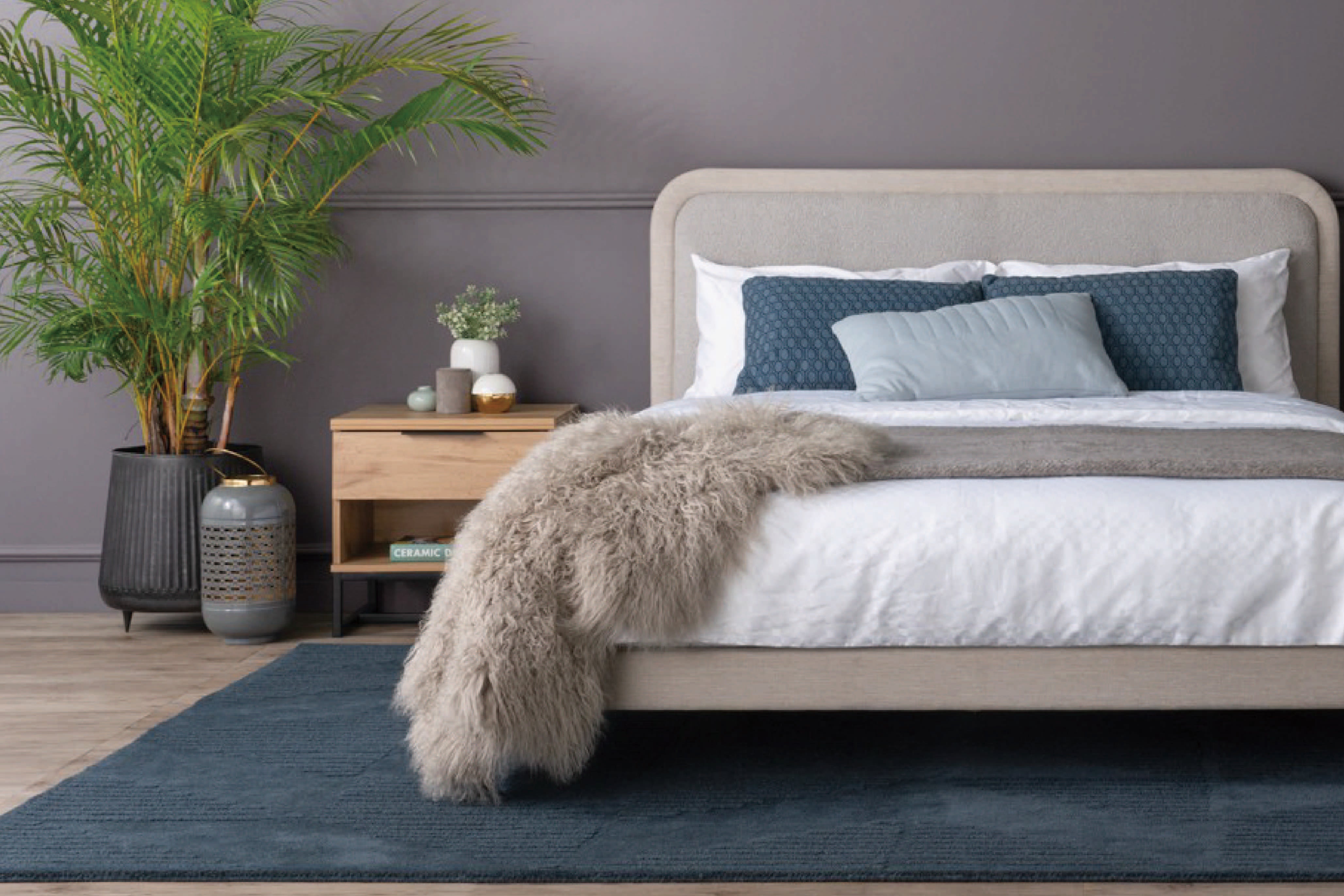 馬來西亞原裝進口實木傢俬 - LU系列 - WALDO床頭櫃