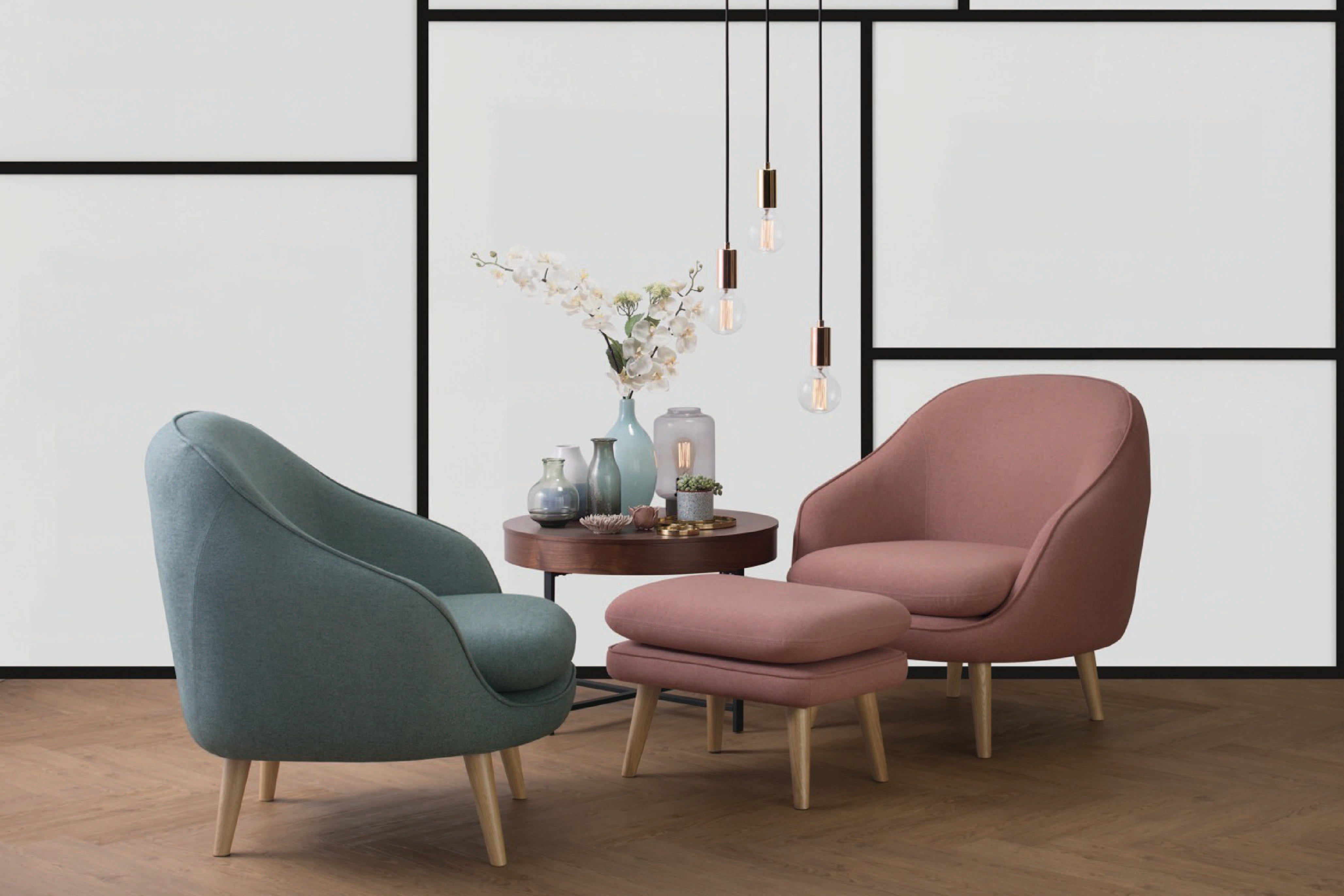 馬來西亞原裝進口實木傢俬 - LU系列 - PRIUS單座位梳化