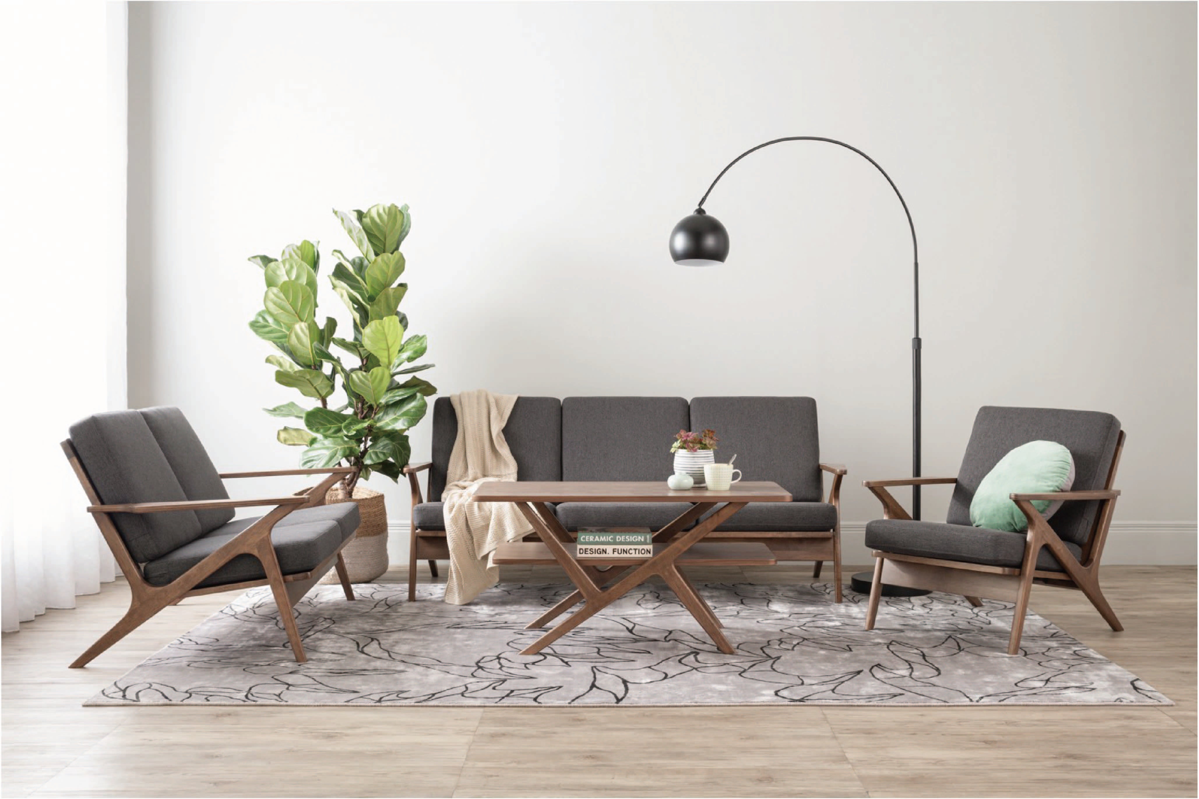 馬來西亞原裝進口實木傢俬 - NZ系列 - ASTON單座位梳化