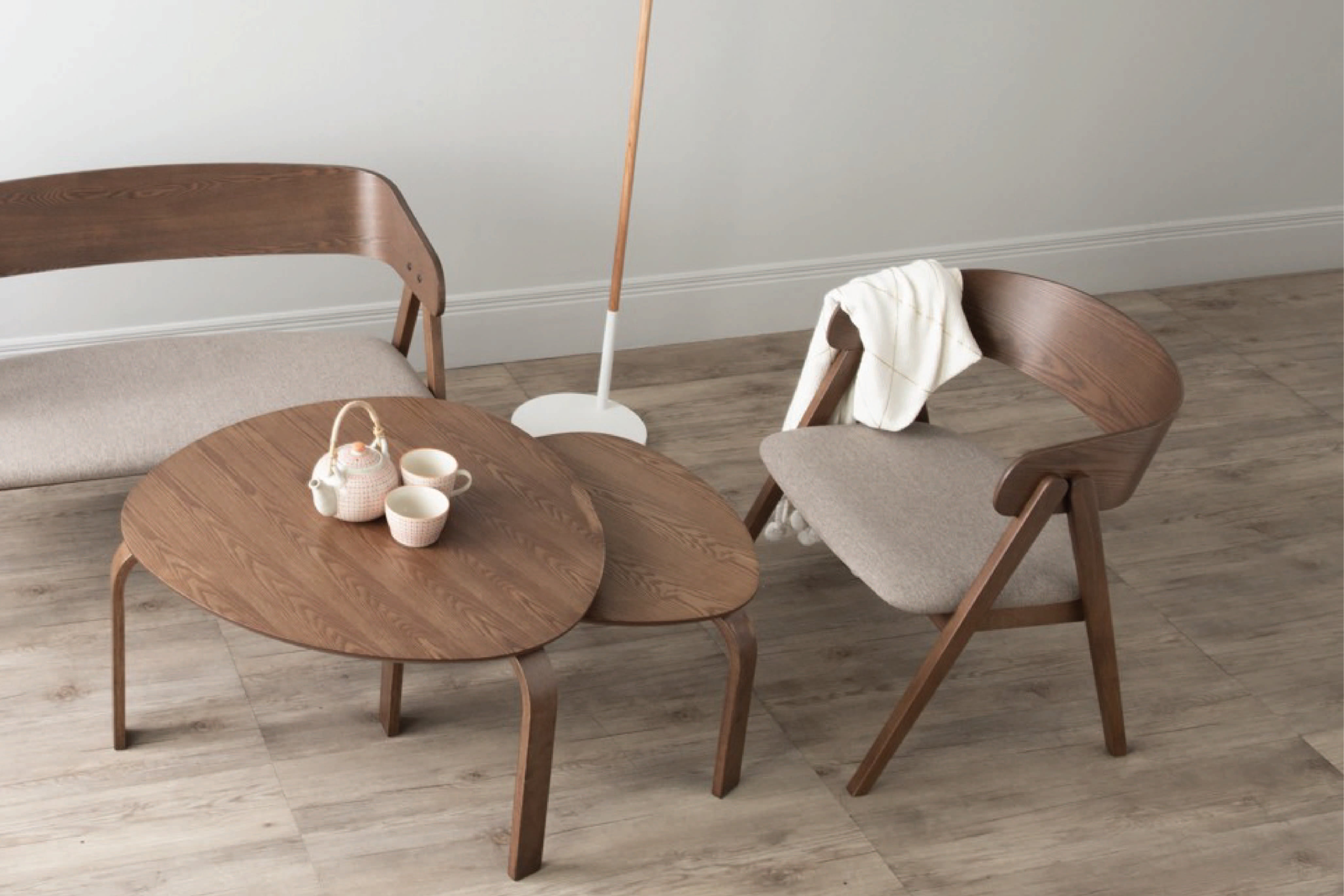 馬來西亞原裝進口實木傢俬 - NZ系列 - CARTER休閒椅