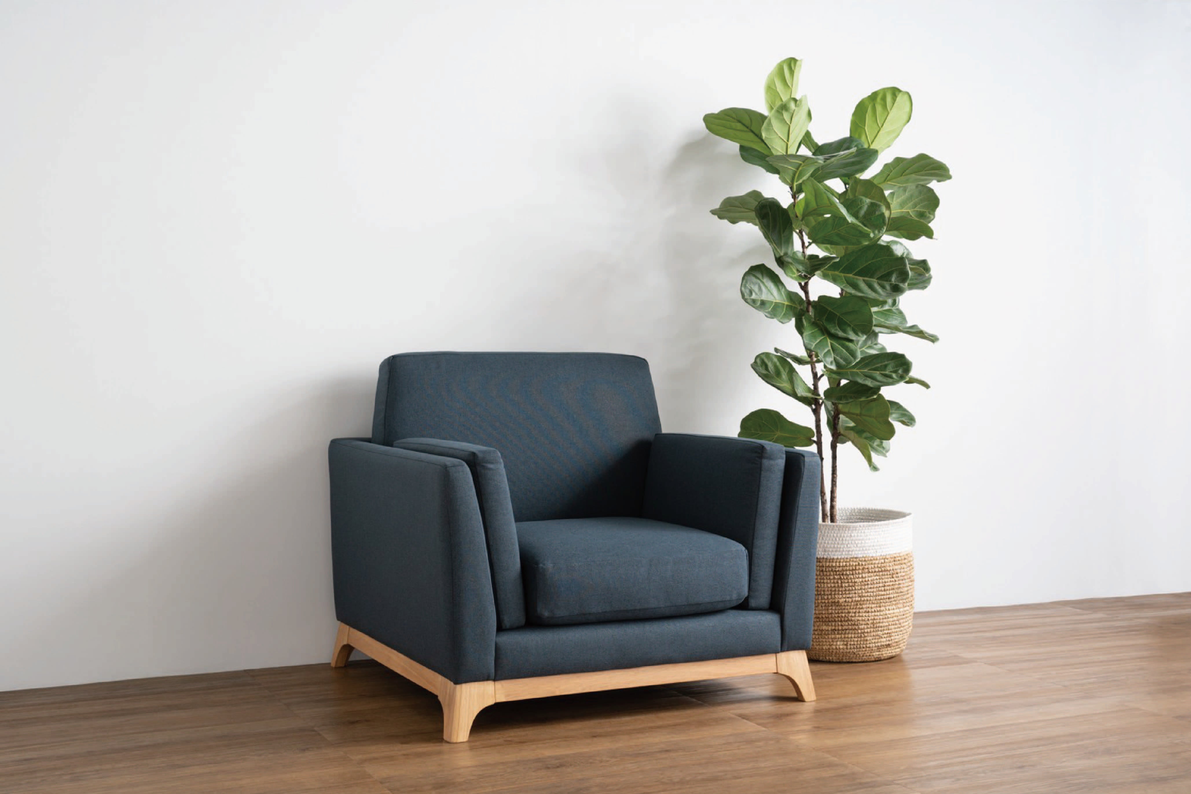 馬來西亞原裝進口實木傢俬 - NZ系列 - CENI單座位梳化