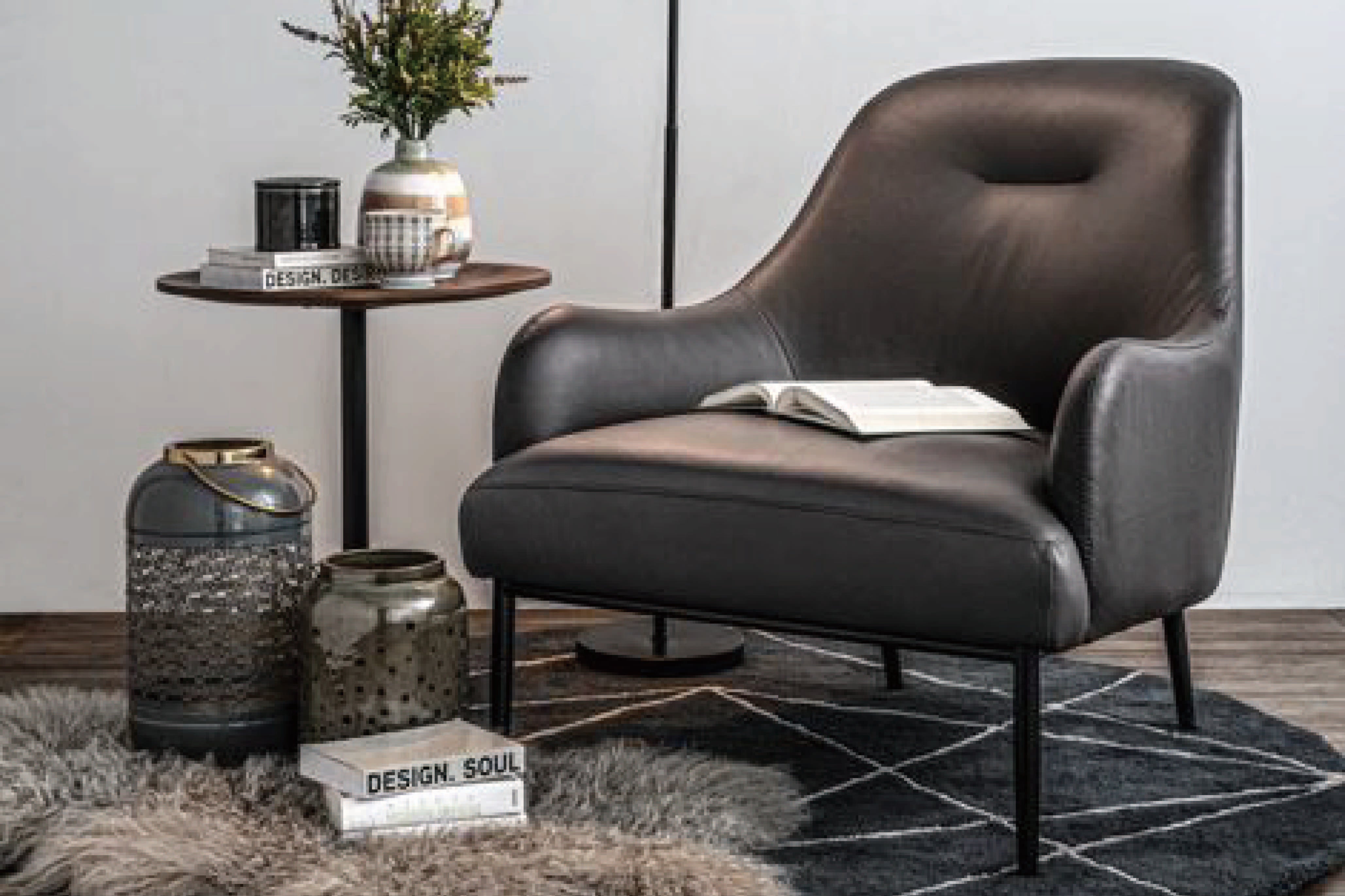 馬來西亞原裝進口實木傢俬 - NC系列 - BRIXTON休閒椅