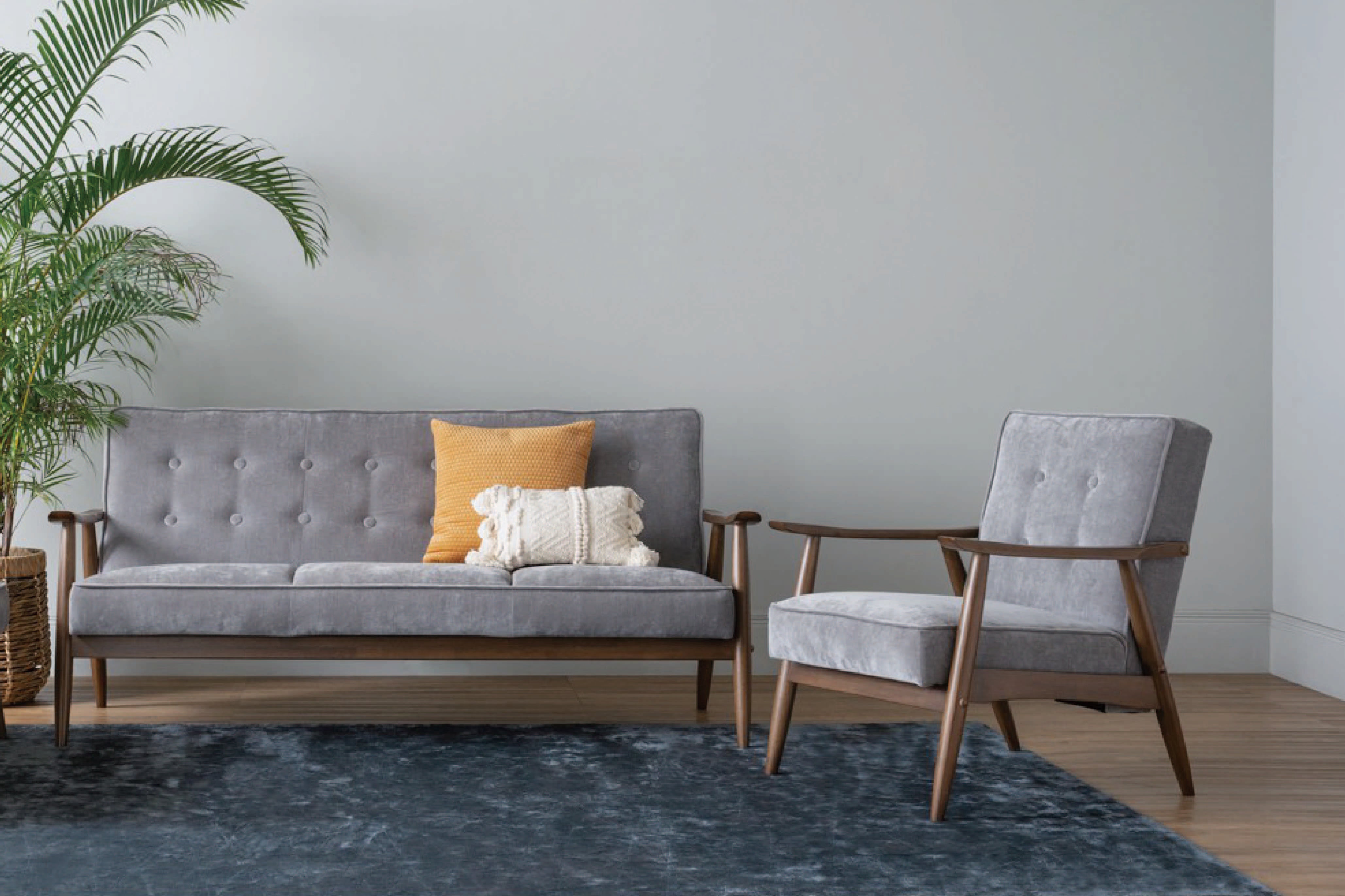 馬來西亞原裝進口實木傢俬 - LU系列 - BAJA單座位梳化