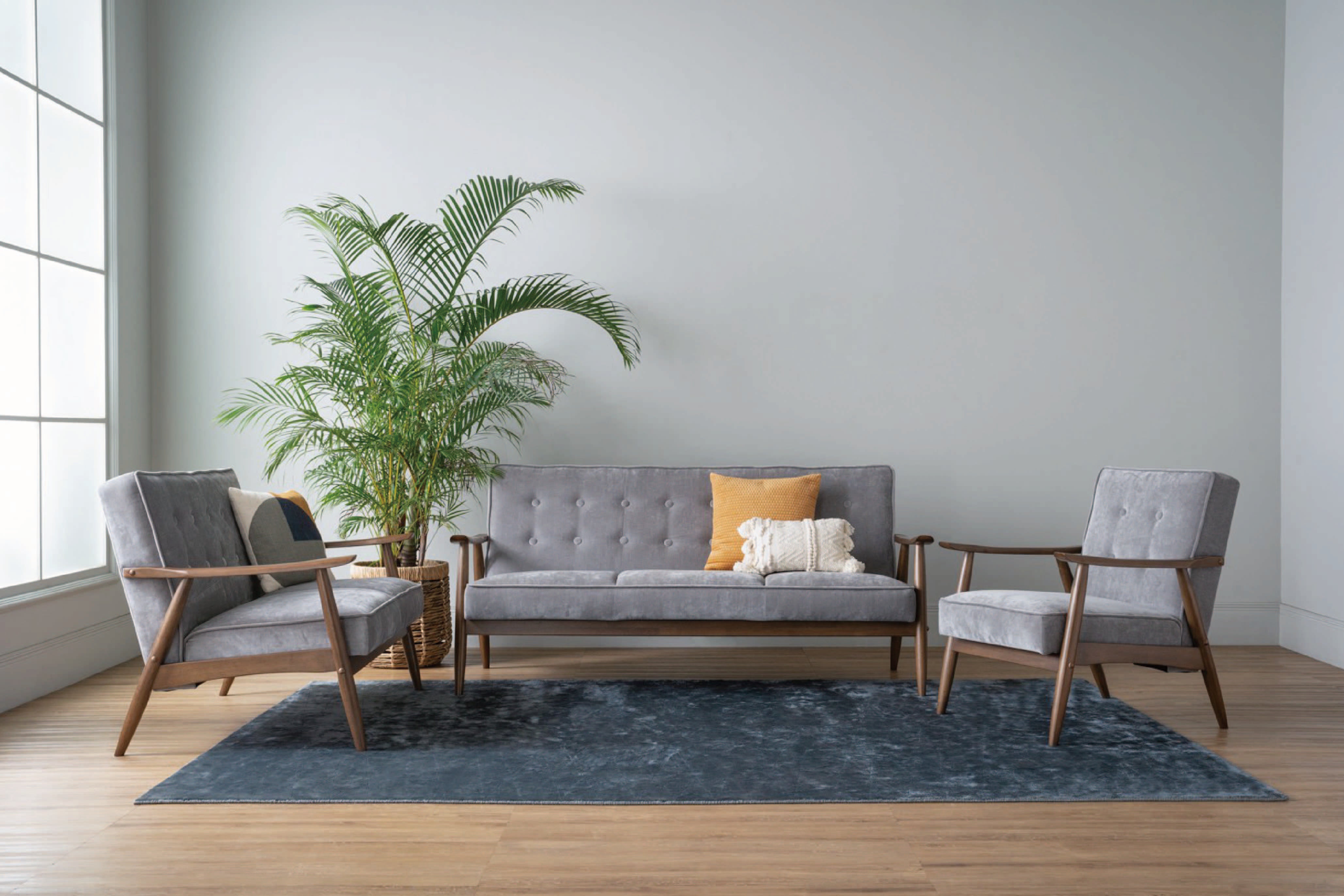 馬來西亞原裝進口實木傢俬 - LU系列 - BAJA雙座位梳化