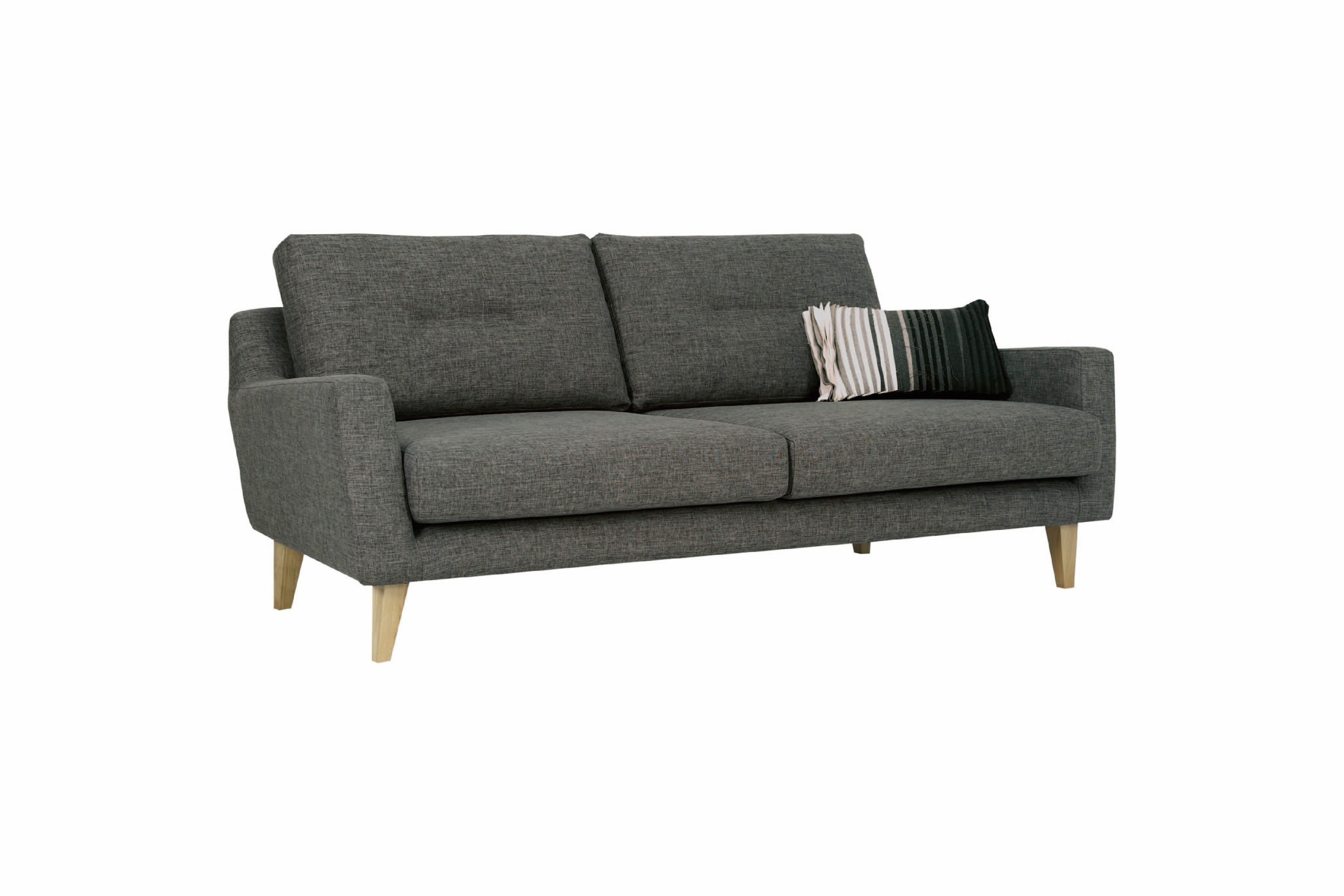 馬來西亞原裝進口實木傢俬 - LU系列 - MALIBU三座位梳化