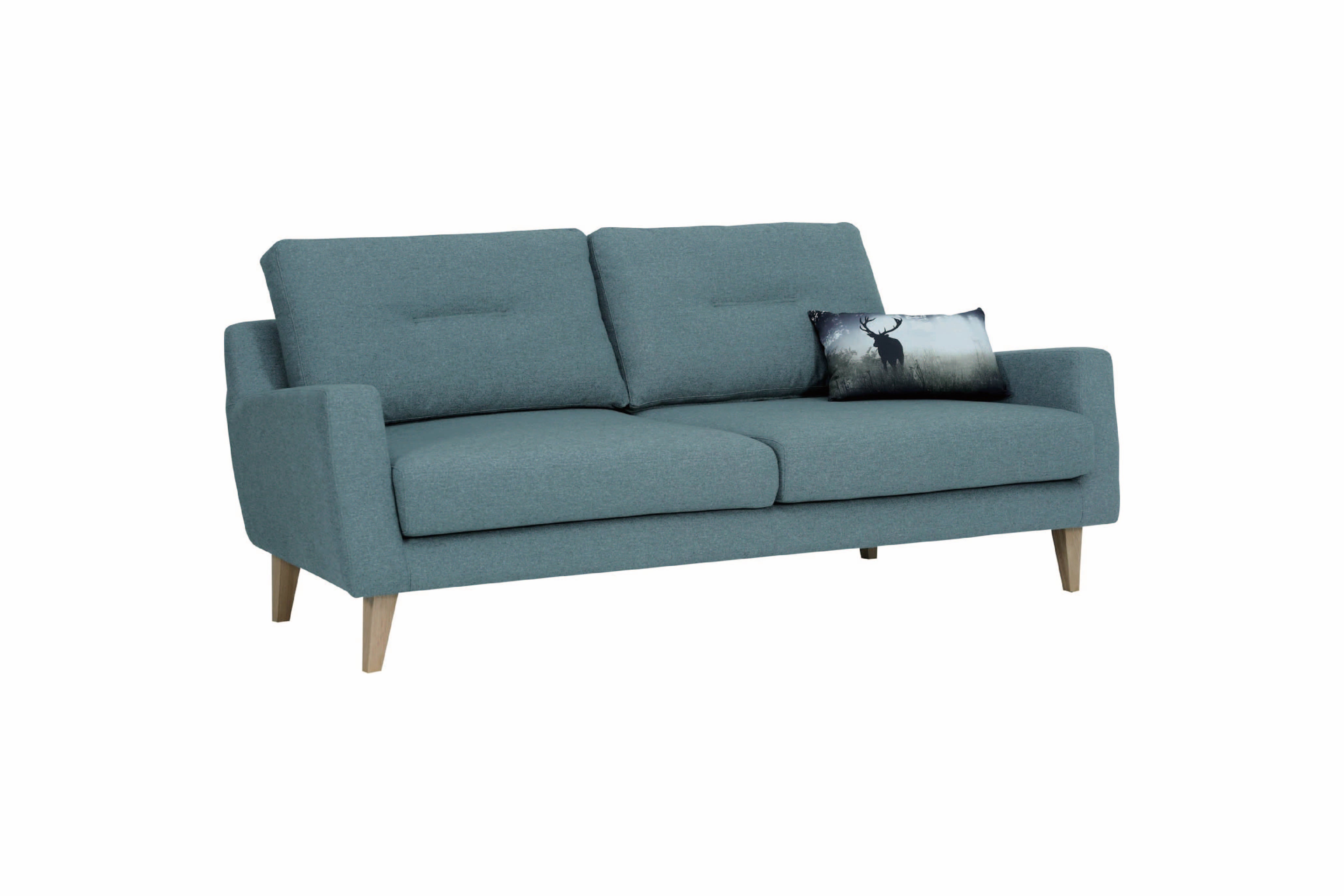 馬來西亞原裝進口實木傢俬 - LU系列 - MALIBU三座位梳化