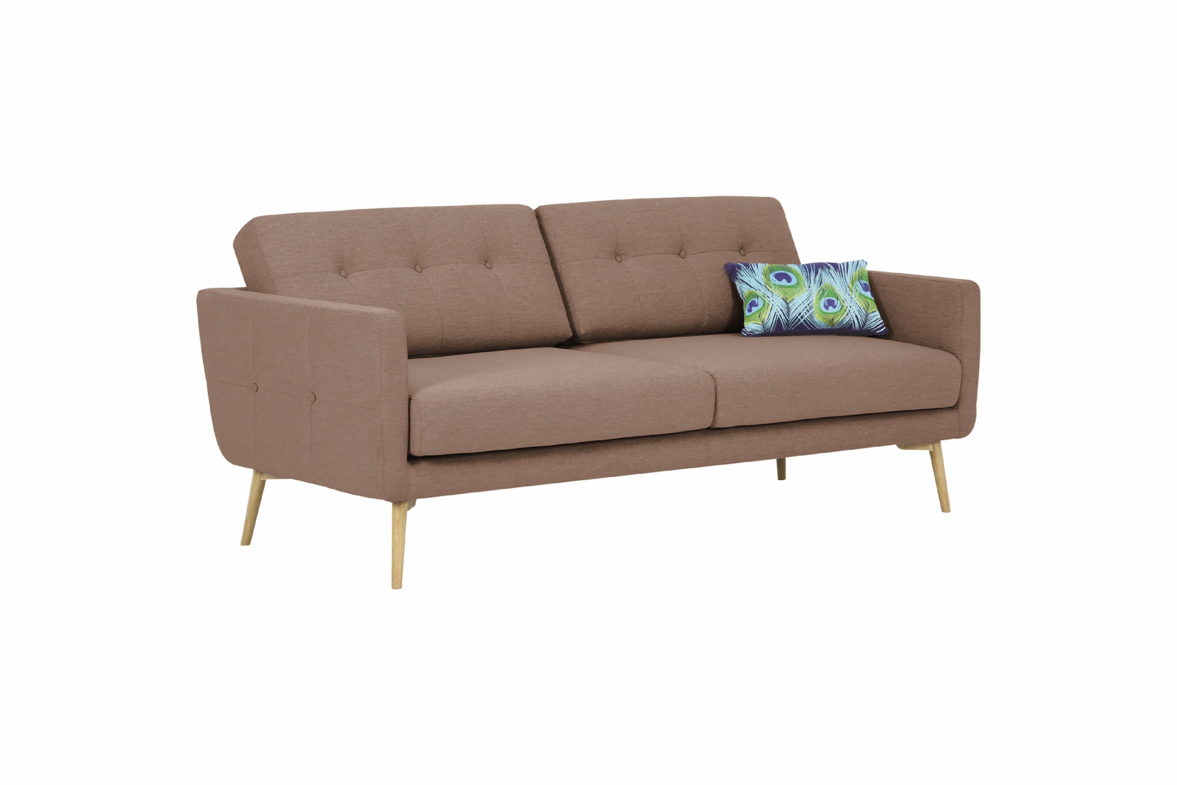 馬來西亞原裝進口實木傢俬 - LU系列 - STREAM三座位梳化