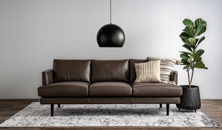 馬來西亞原裝進口實木傢俬 - NC系列 - DEXTER三座位梳化