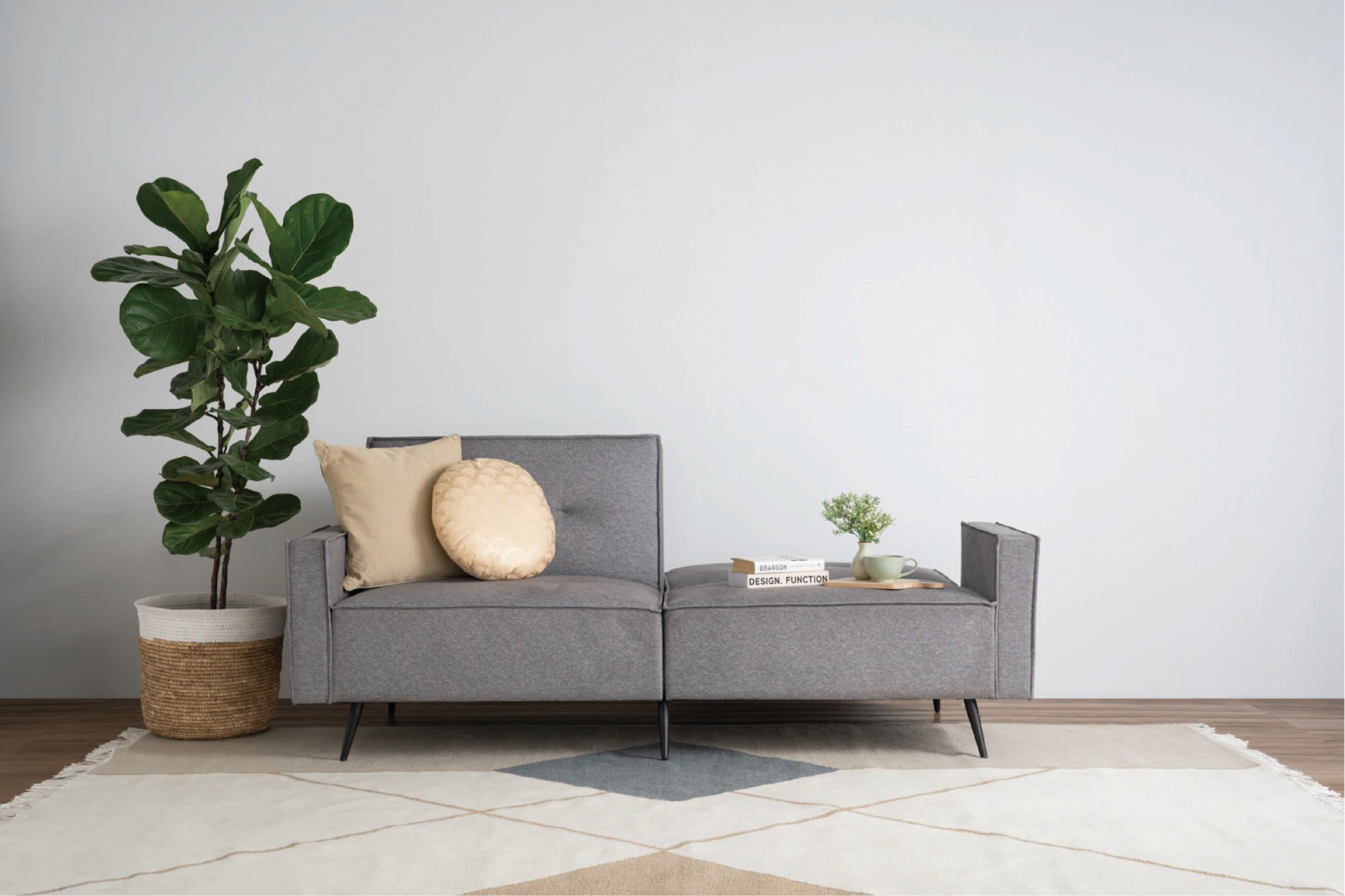 馬來西亞原裝進口實木傢俬 - NZ系列 - AUSTRAL兩座位梳化床