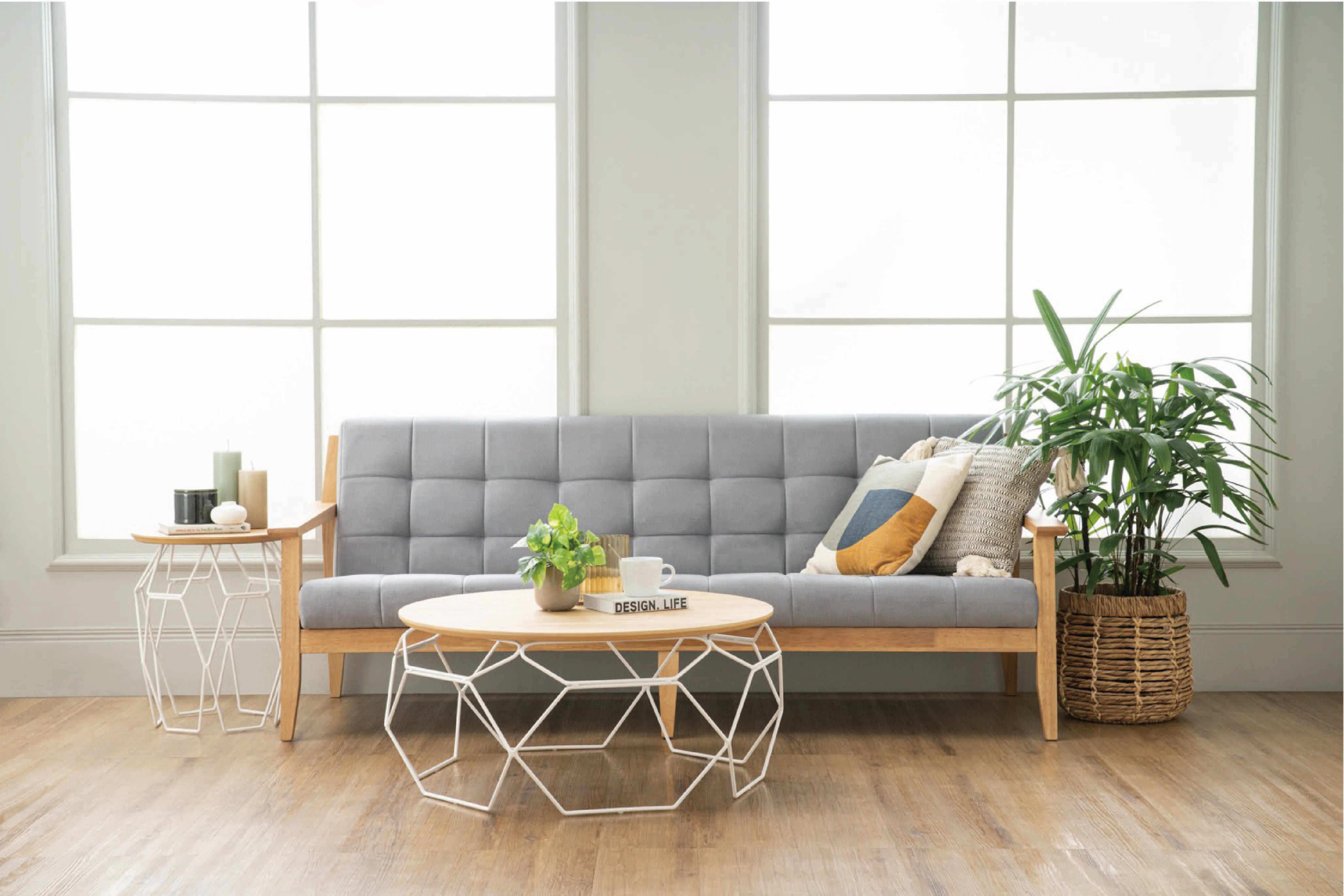 馬來西亞原裝進口實木傢俬 - NZ系列 - TERRA 三座位梳化