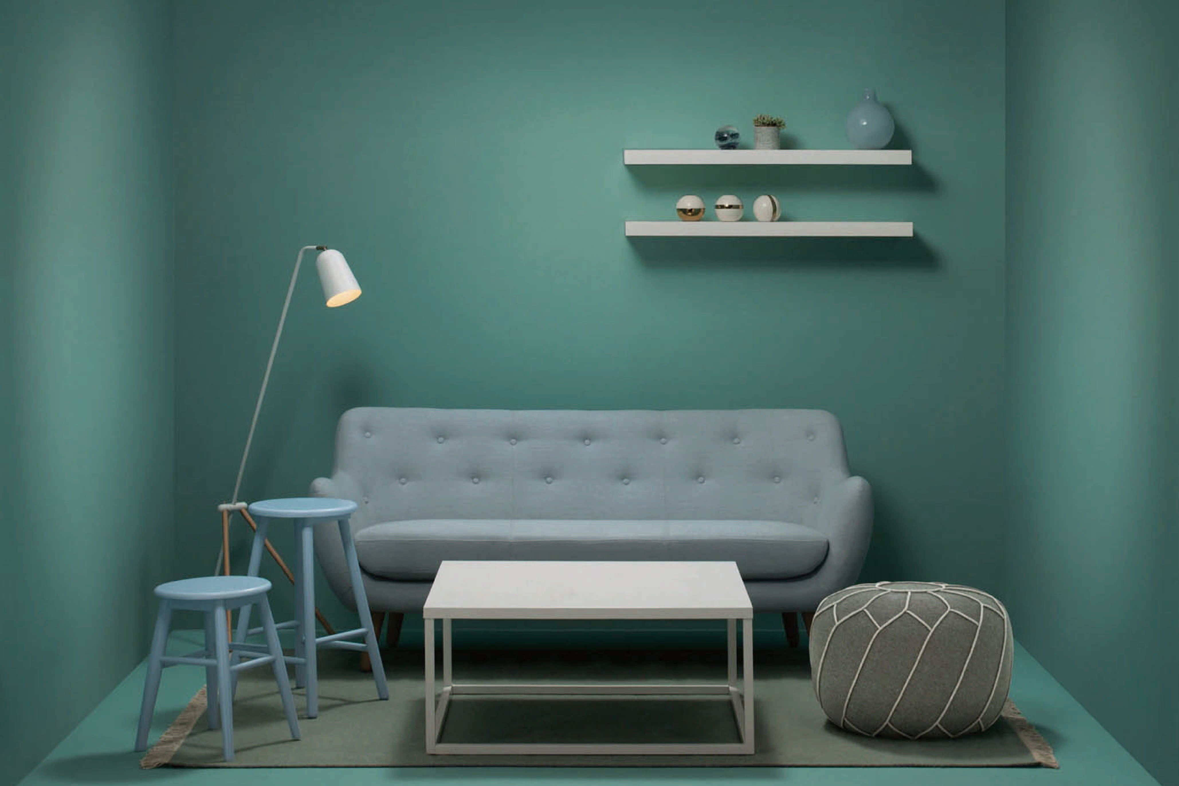 馬來西亞原裝進口實木傢俬 - LU系列 - SATURN腳凳