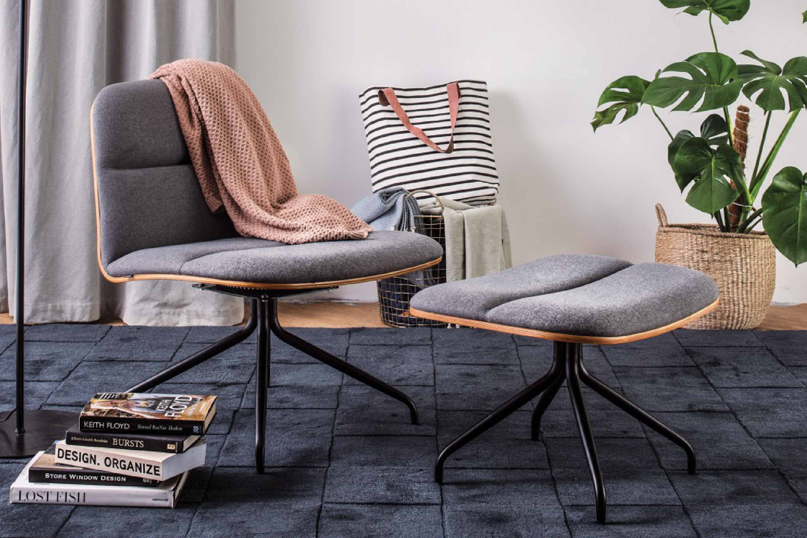 馬來西亞原裝進口實木傢俬 - NC系列 - CROWN腳凳