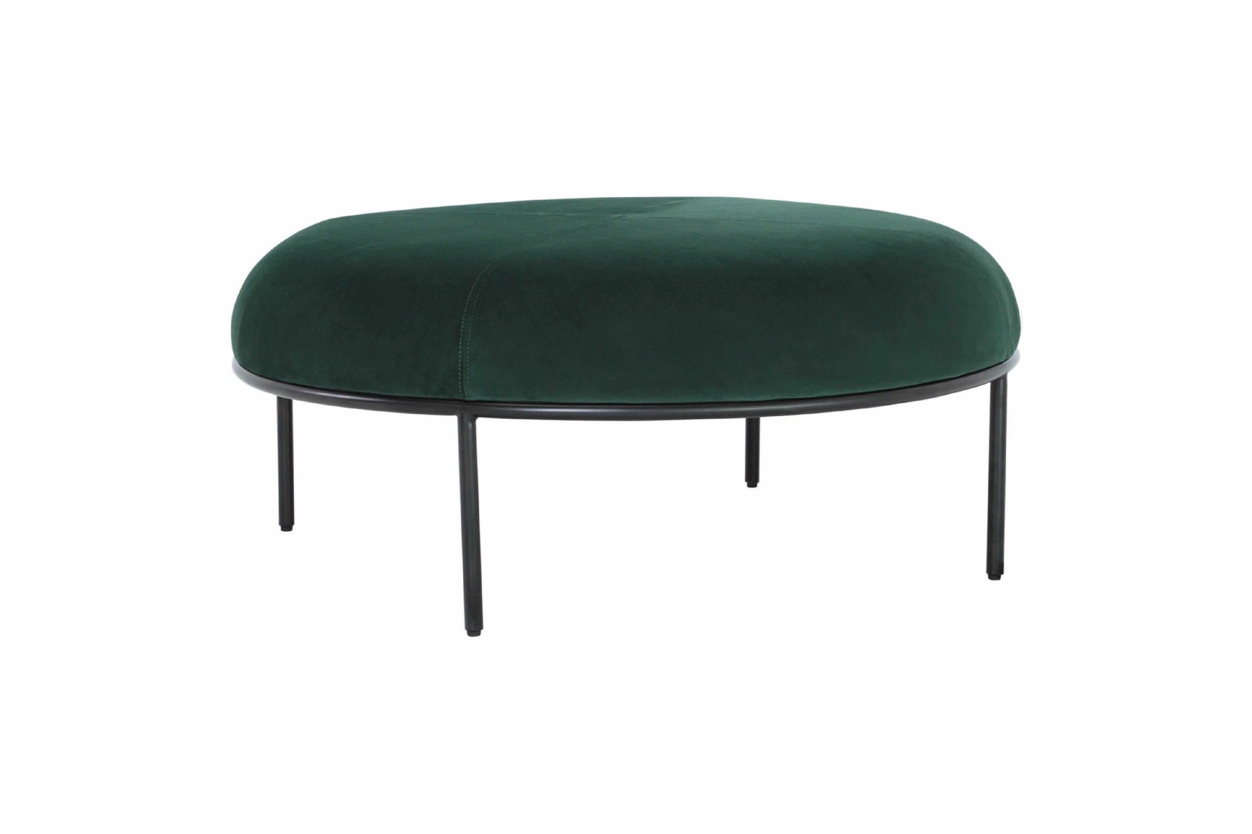 馬來西亞原裝進口實木傢俬 - LU系列 - VAMOS圓形腳凳