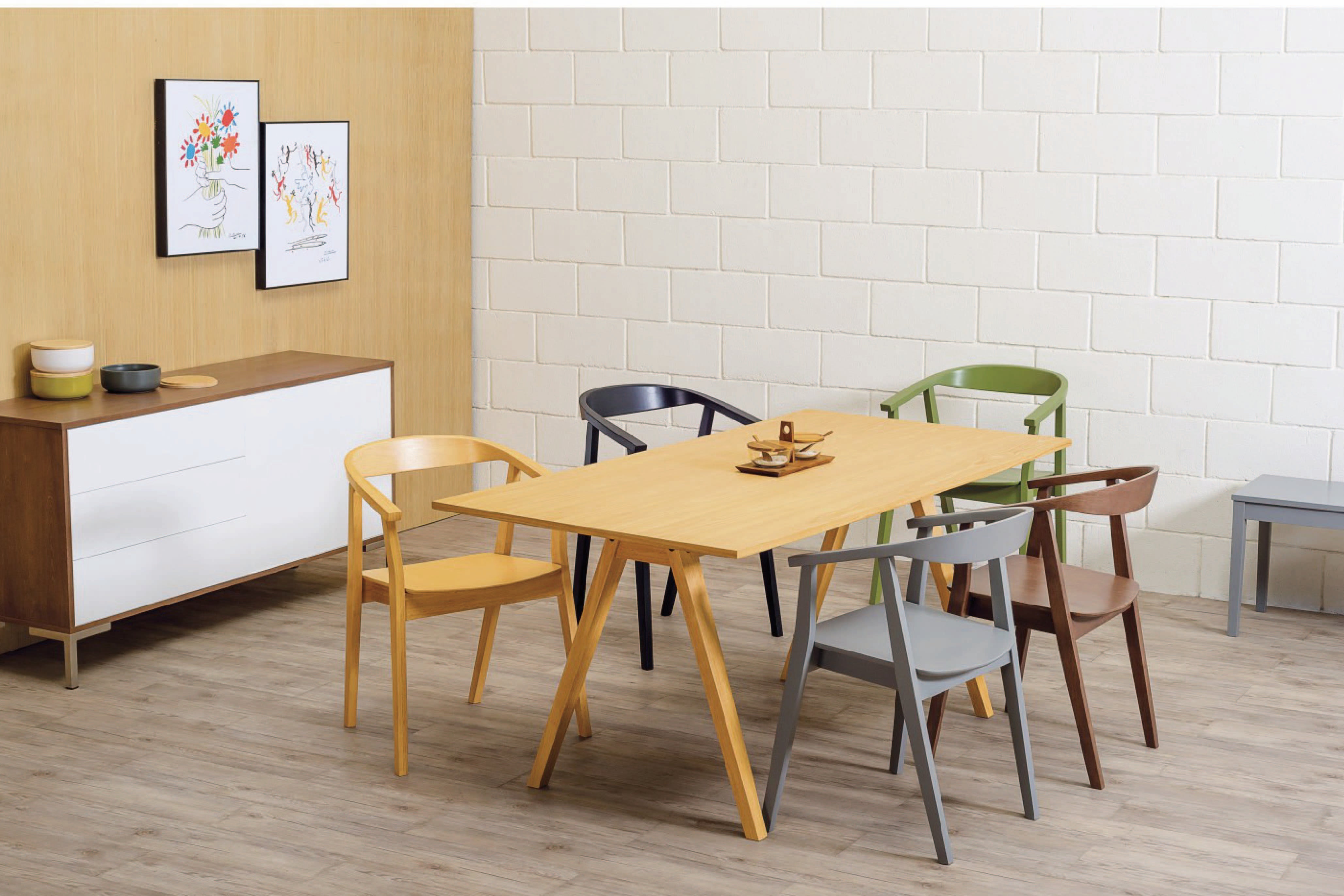 馬來西亞原裝進口實木傢俬 - NZ系列 - GRETA扶手椅