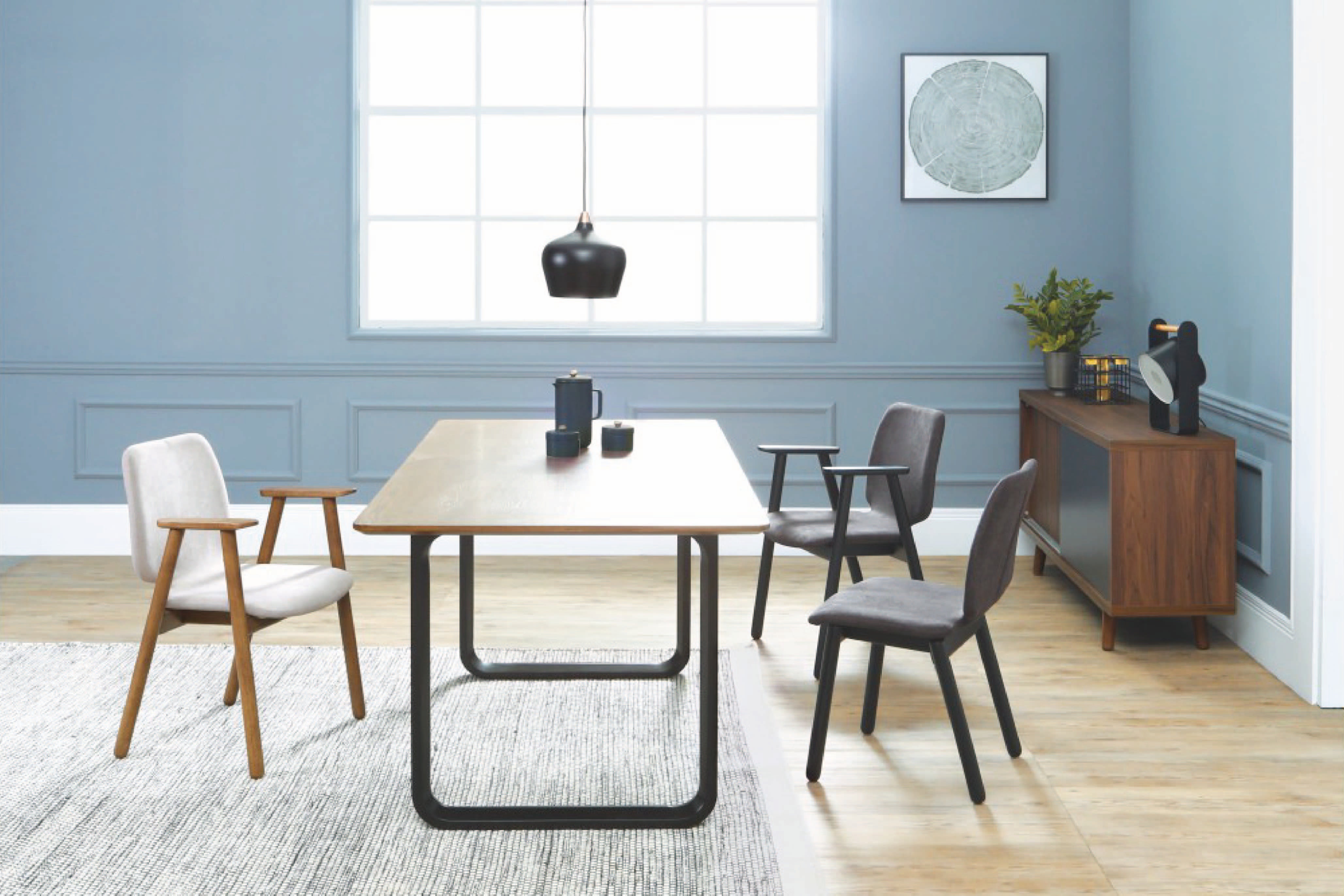 馬來西亞原裝進口實木傢俬 - NZ系列 - MISSIE扶手椅