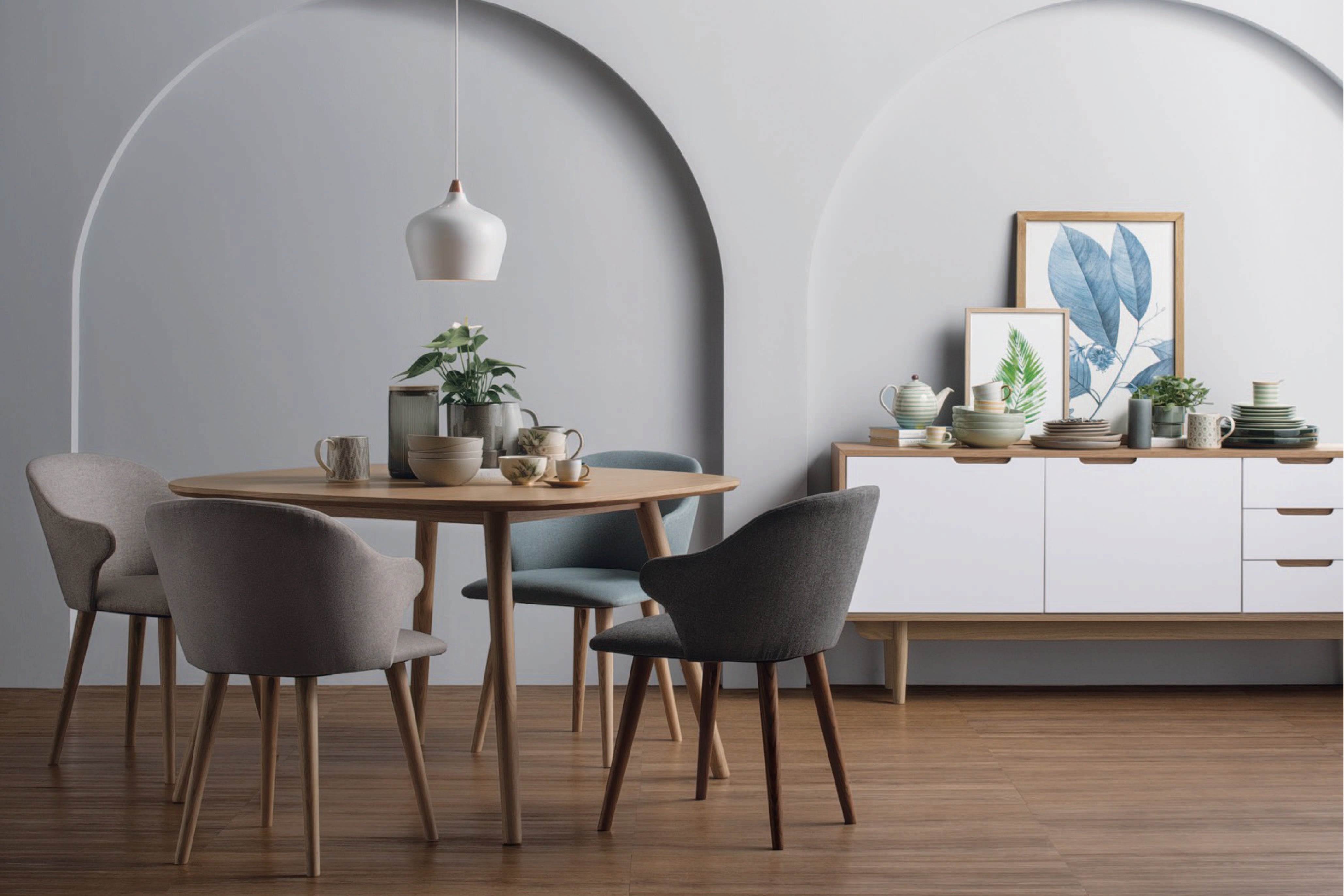 馬來西亞原裝進口實木傢俬 - LU系列 - CEYLA餐椅