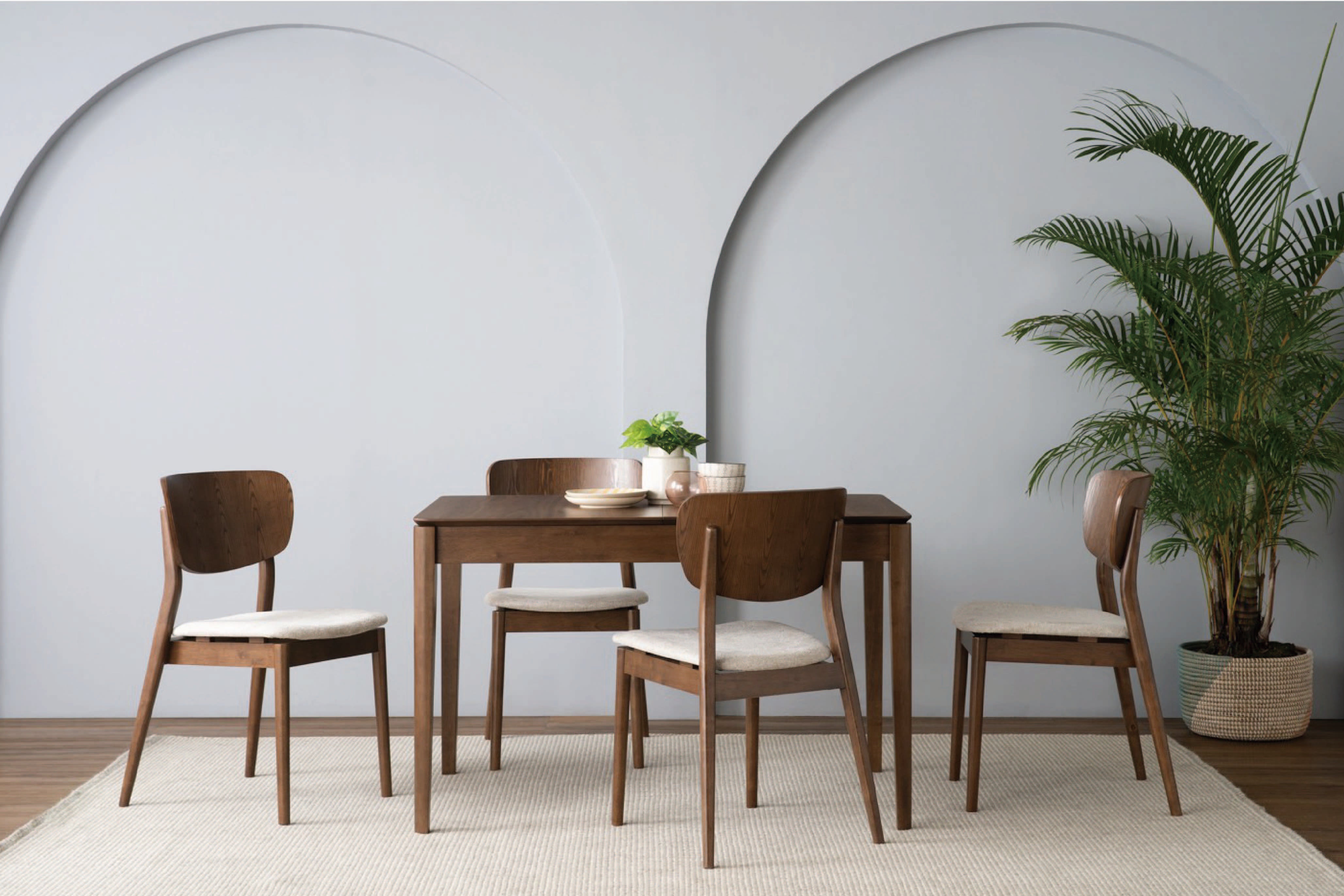 馬來西亞原裝進口實木傢俬 - LU系列 - ROCHEL餐椅