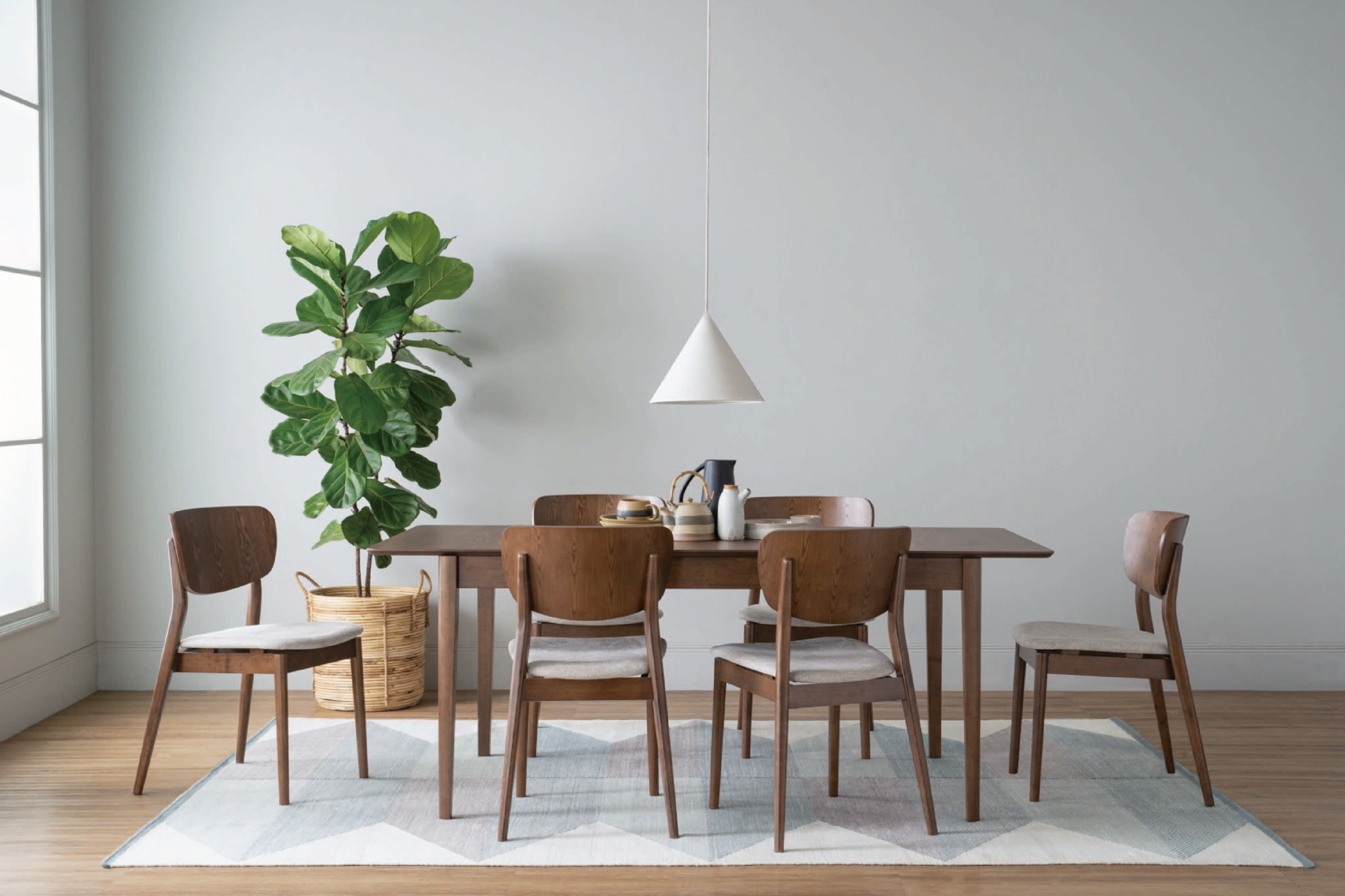 馬來西亞原裝進口實木傢俬 - LU系列 - ROCHEL餐椅