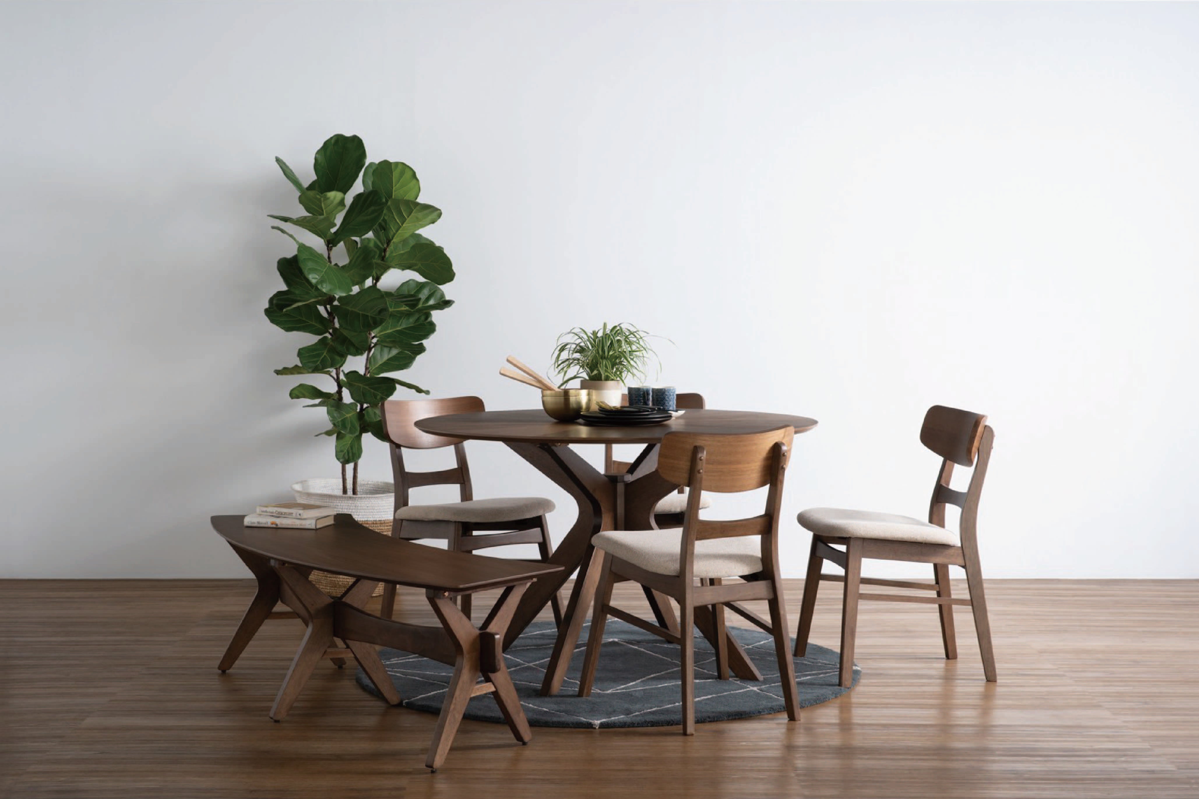 馬來西亞原裝進口實木傢俬 - LU系列 - CONAN 1.6米長凳