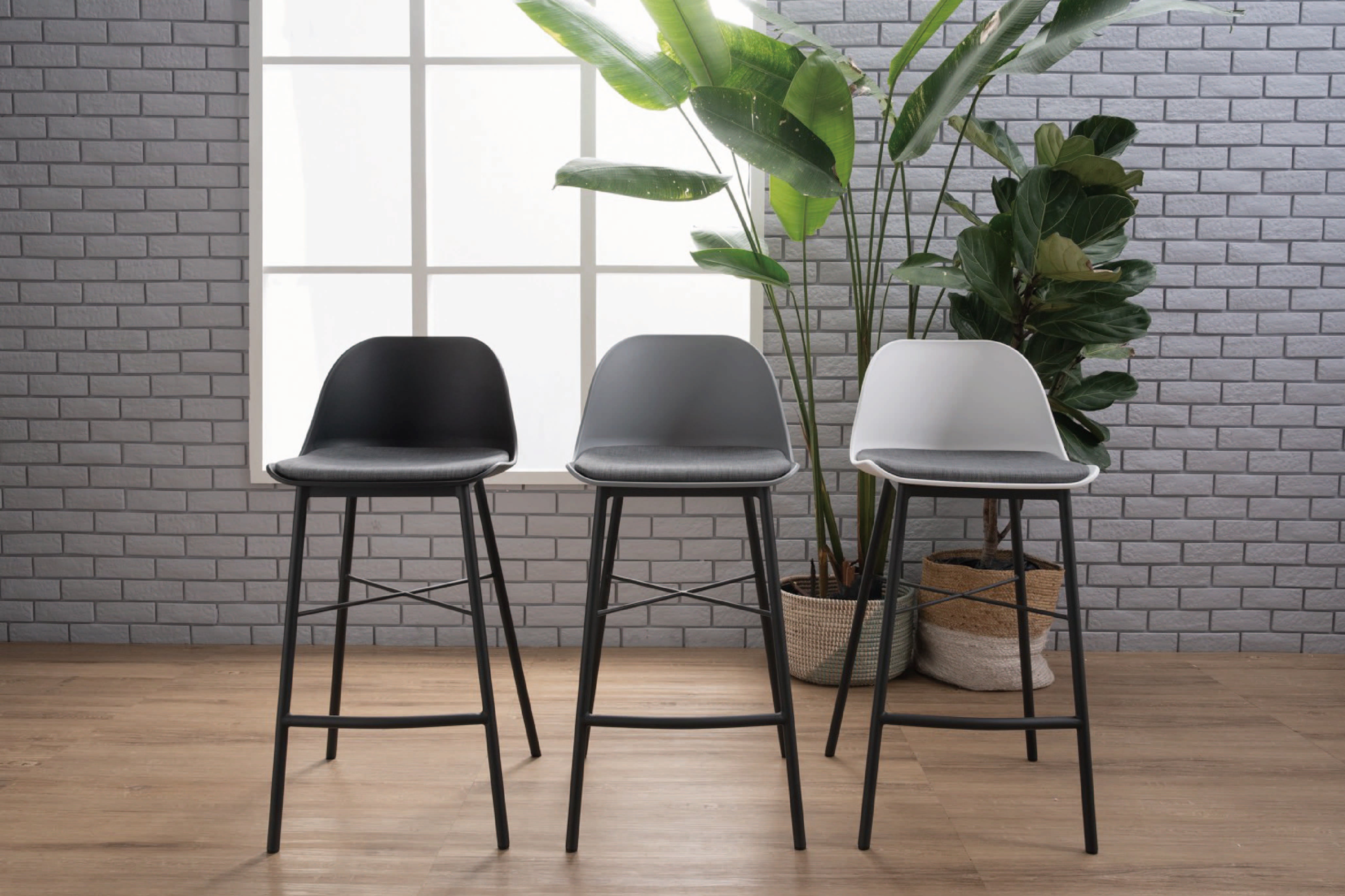 馬來西亞原裝進口實木傢俬 - LU系列 - LAXMI吧枱凳