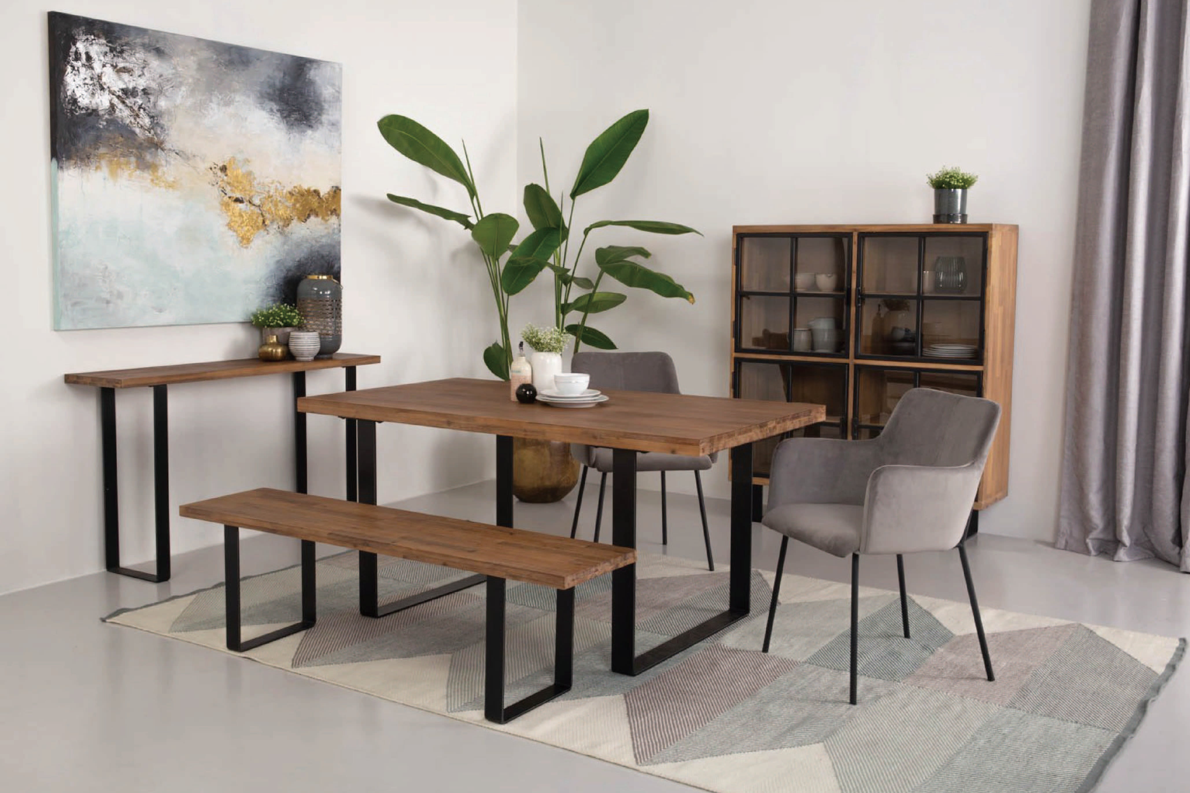 馬來西亞原裝進口實木傢俬 - F系列 - Brighton布萊頓長凳