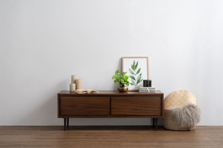 馬來西亞原裝進口實木傢俬 - NC系列 - HUTTO 1.2米電視櫃