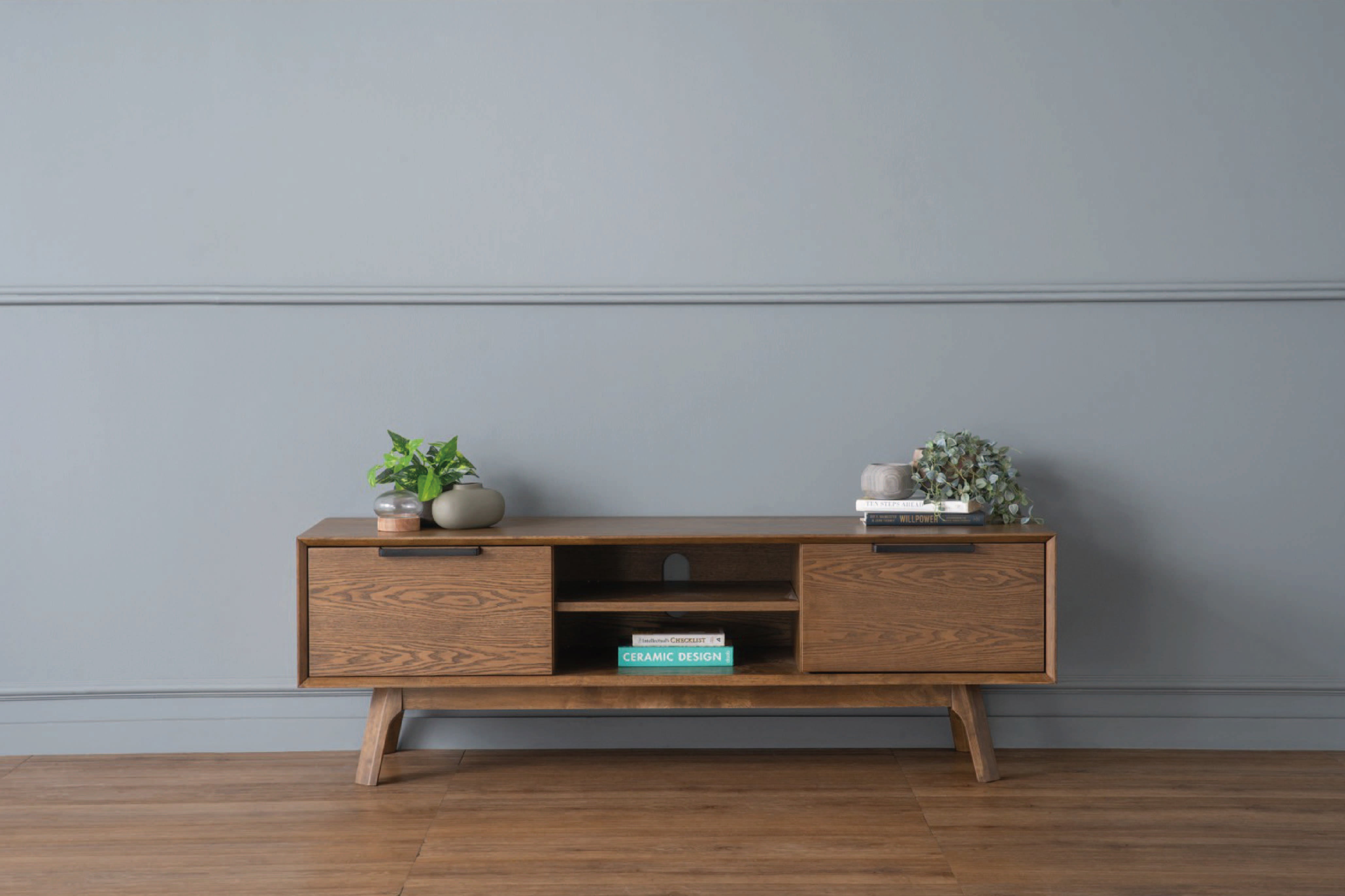 馬來西亞原裝進口實木傢俬 - LU系列 - NEATH 1.5米電視櫃