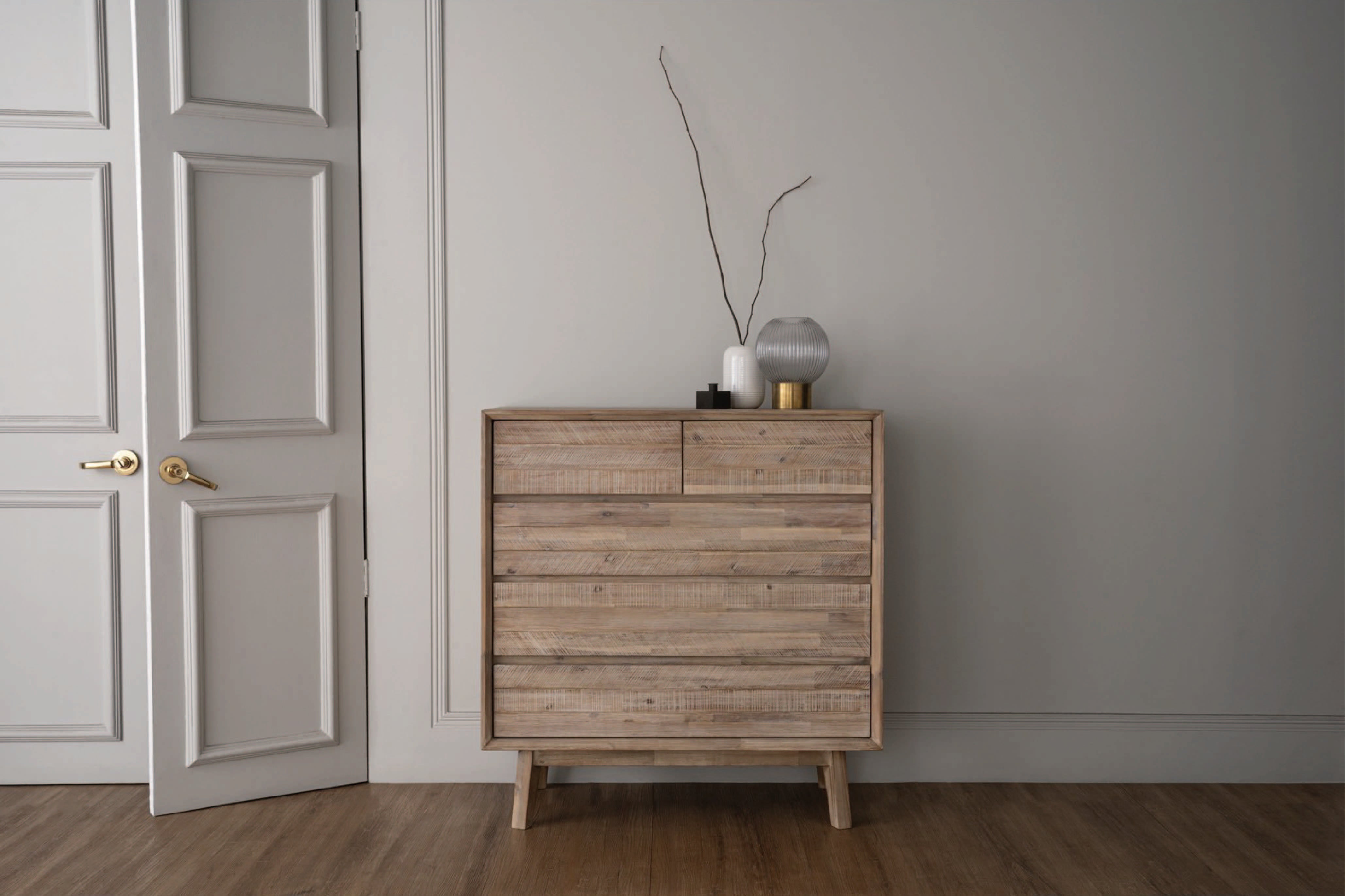 馬來西亞原裝進口實木傢俬 - F系列 - Millai米萊高身邊櫃