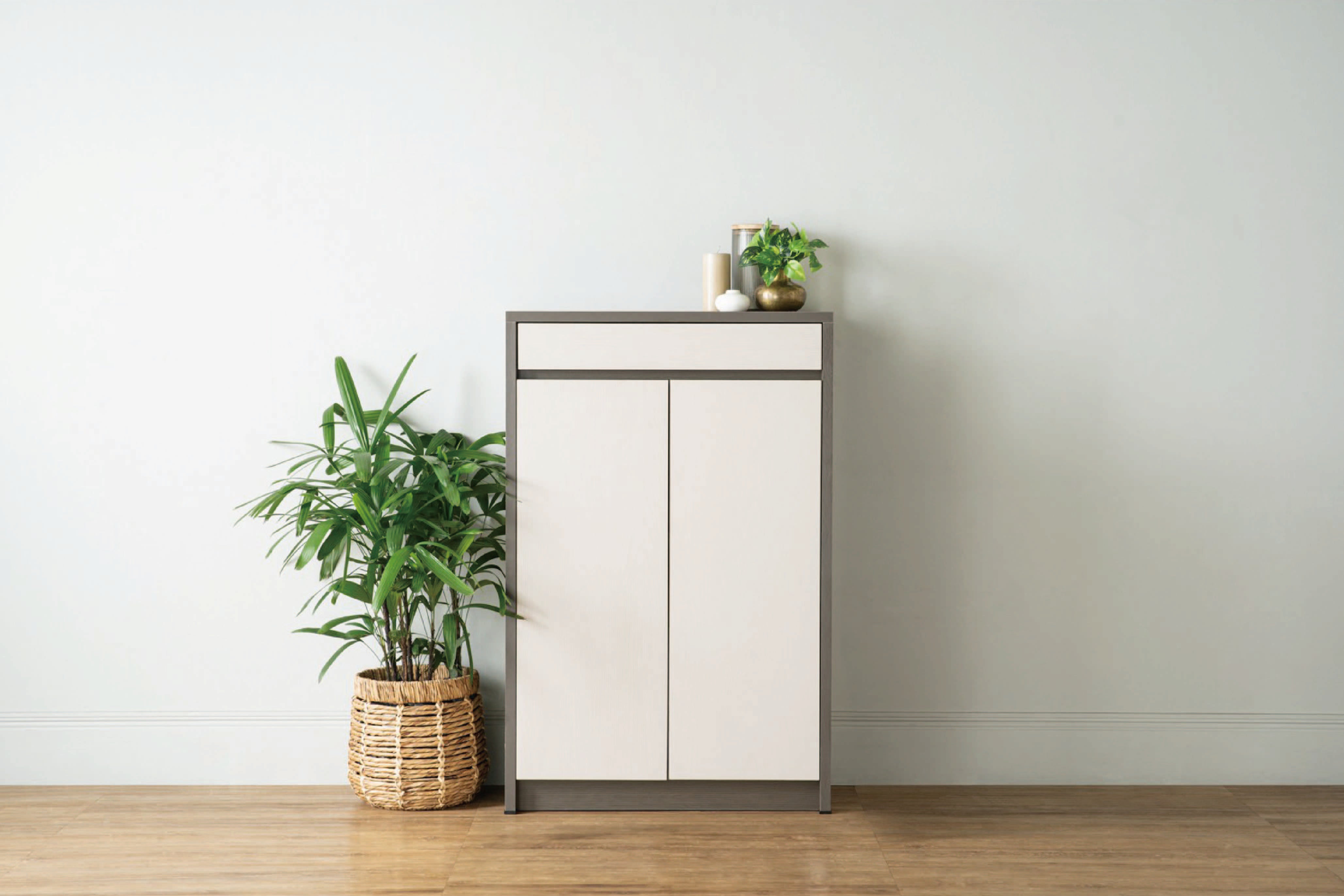 馬來西亞原裝進口實木傢俬 - NZ系列 - HABIB鞋櫃