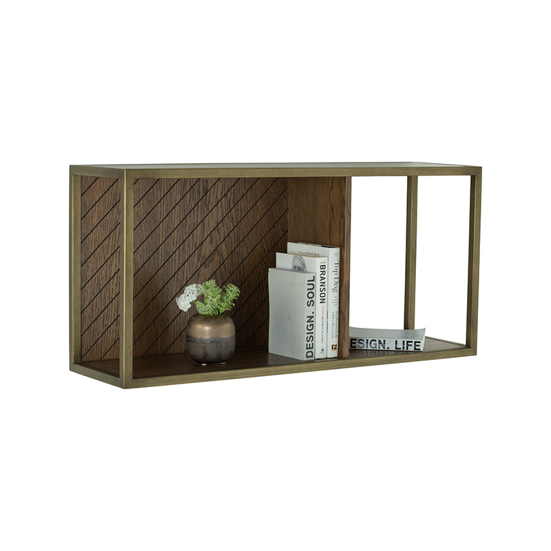 馬來西亞原裝進口實木傢俬 - F系列 - Milton米爾頓壁架